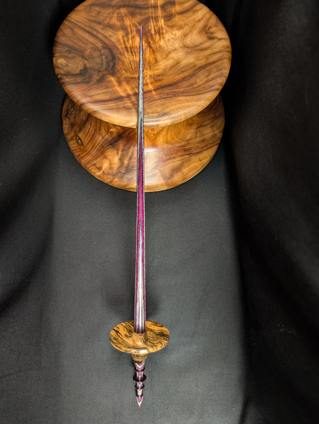 Mystery Wood Tibetan Support Spindle