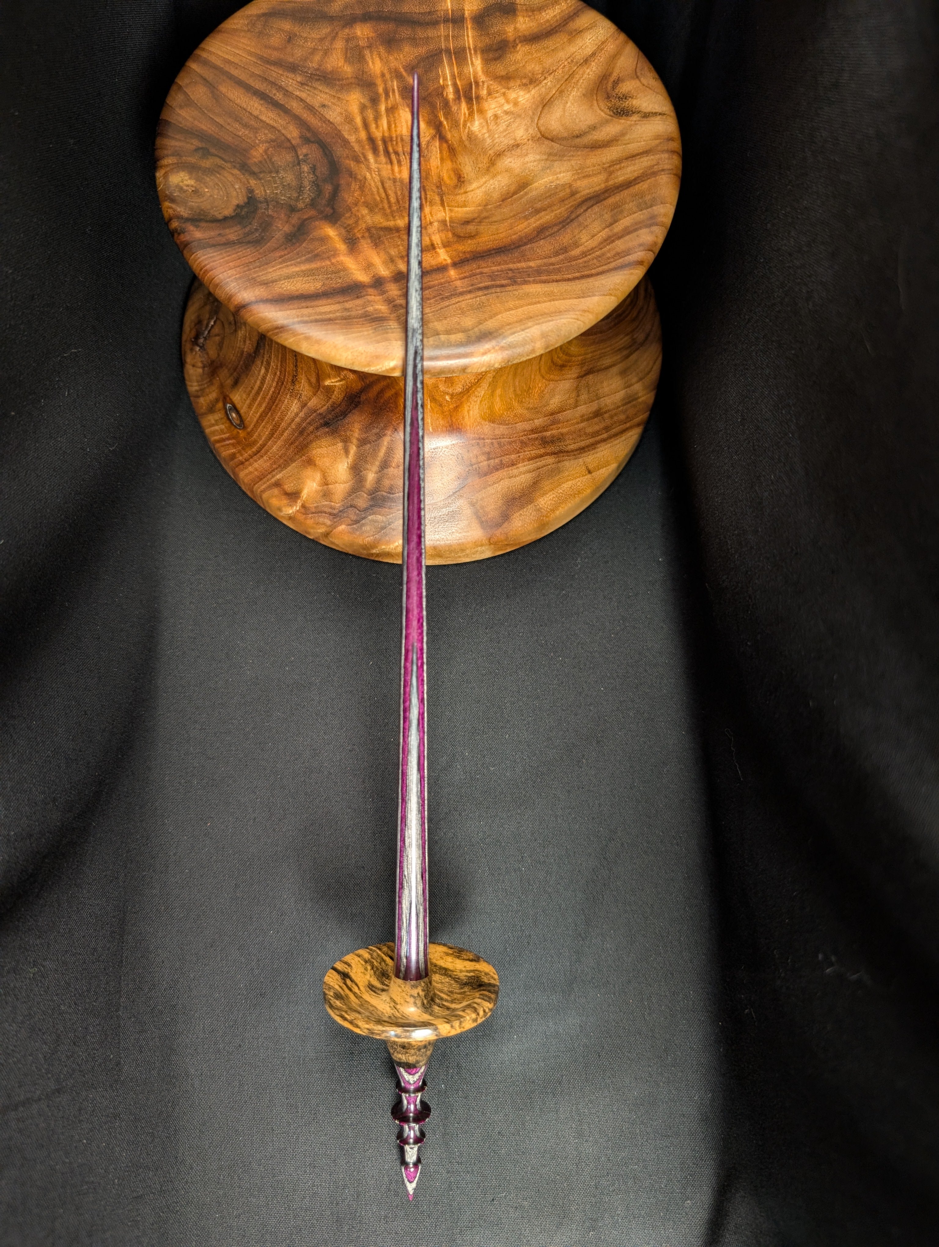 Mystery Wood Tibetan Support Spindle
