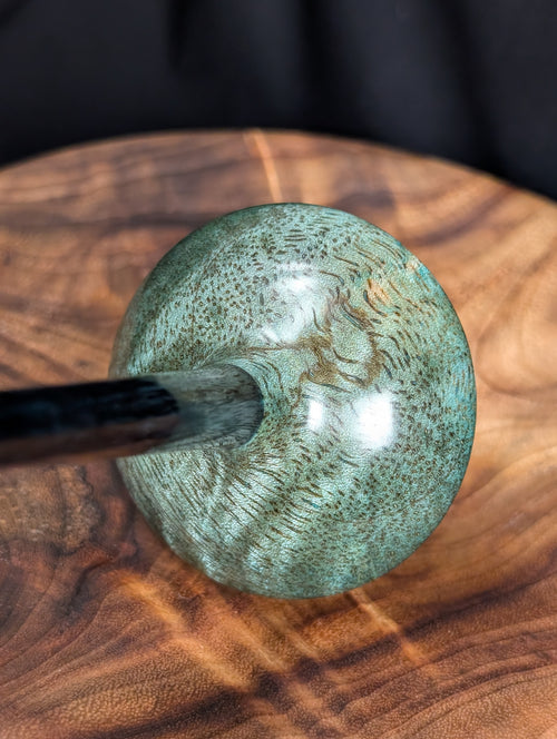 Curly Mango (Blue) Tibetan Support Spindle