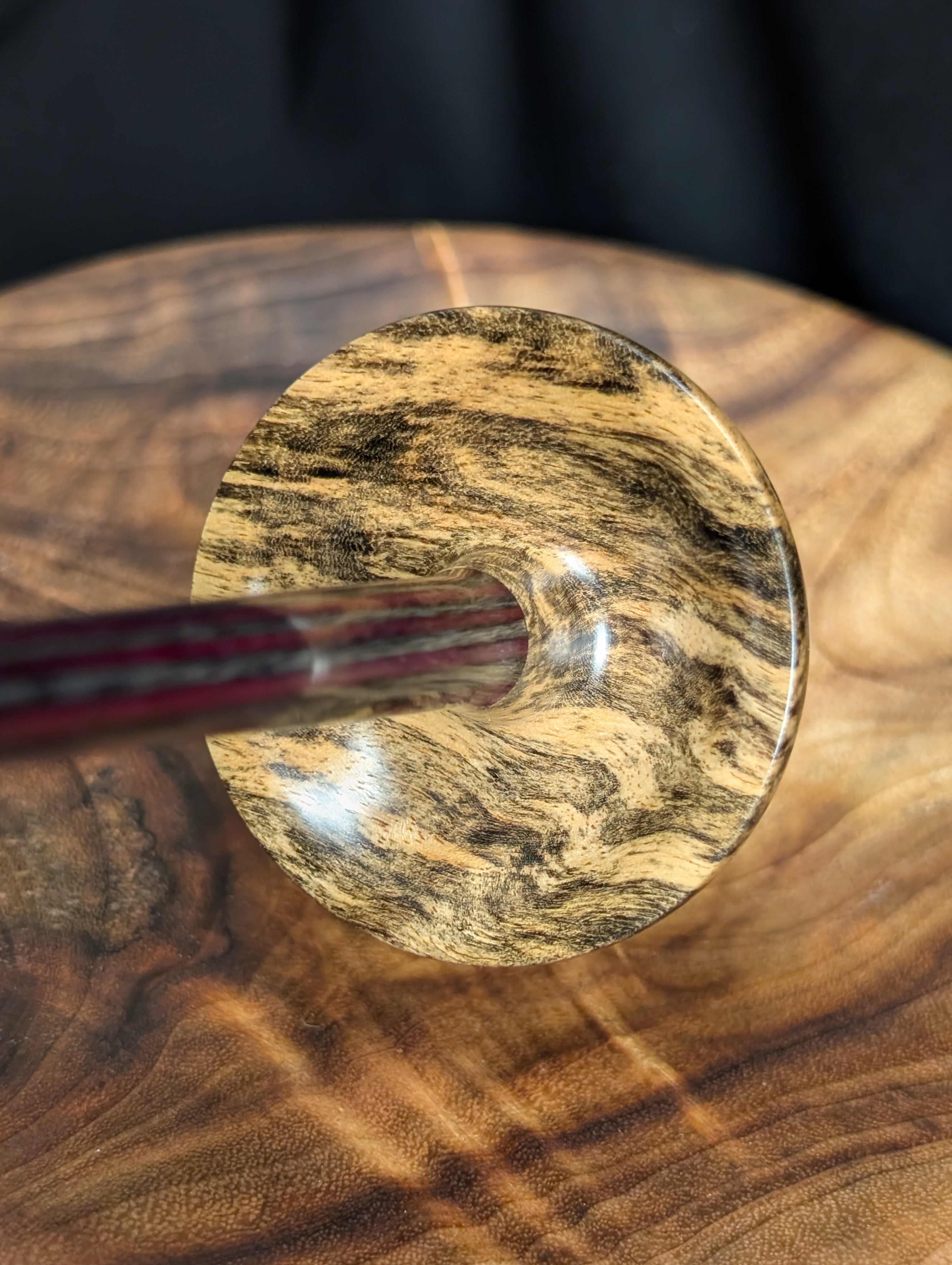 Mystery Wood Tibetan Support Spindle