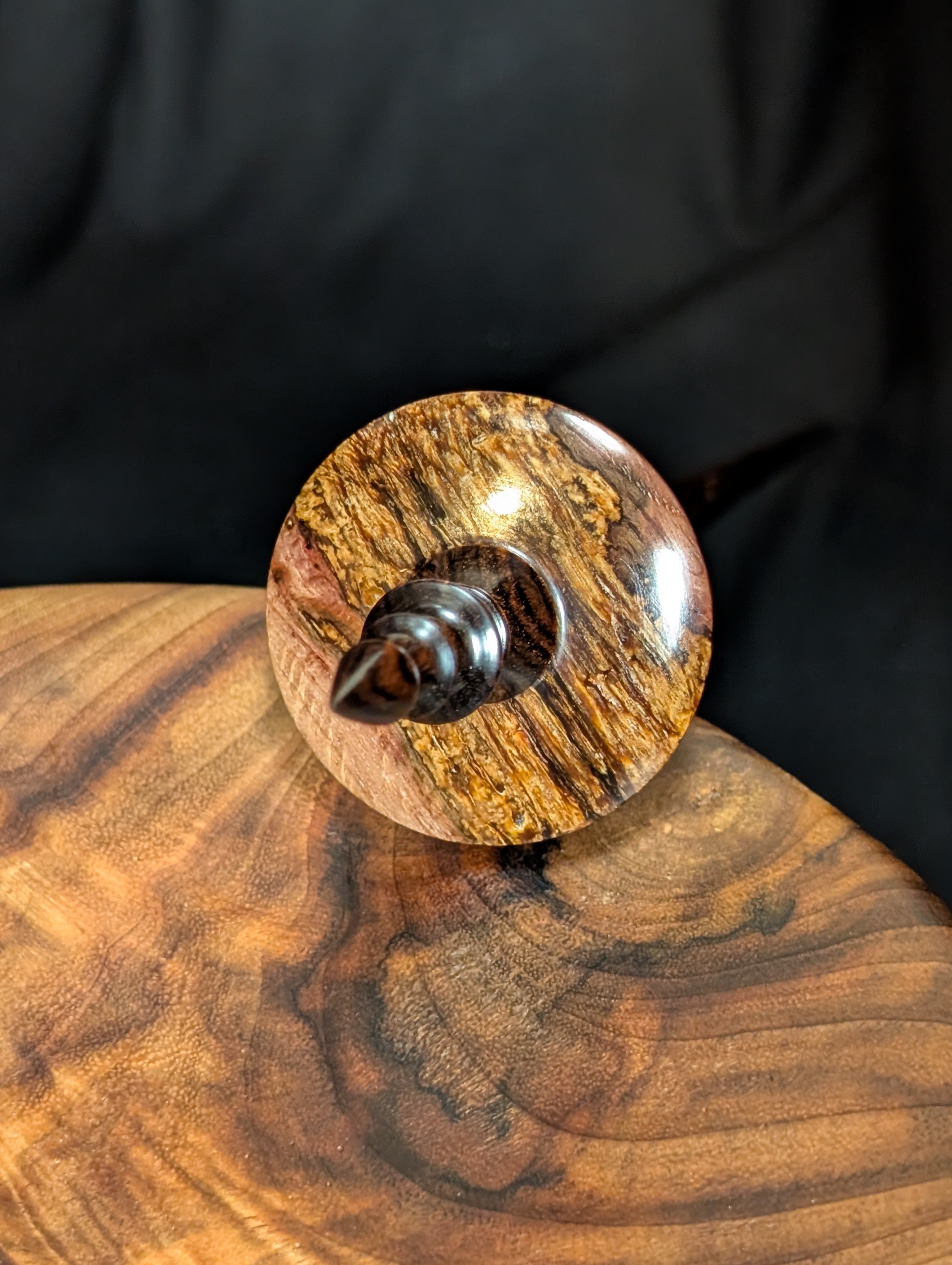10" Hurricane Milton Oak Bead Support Spindle