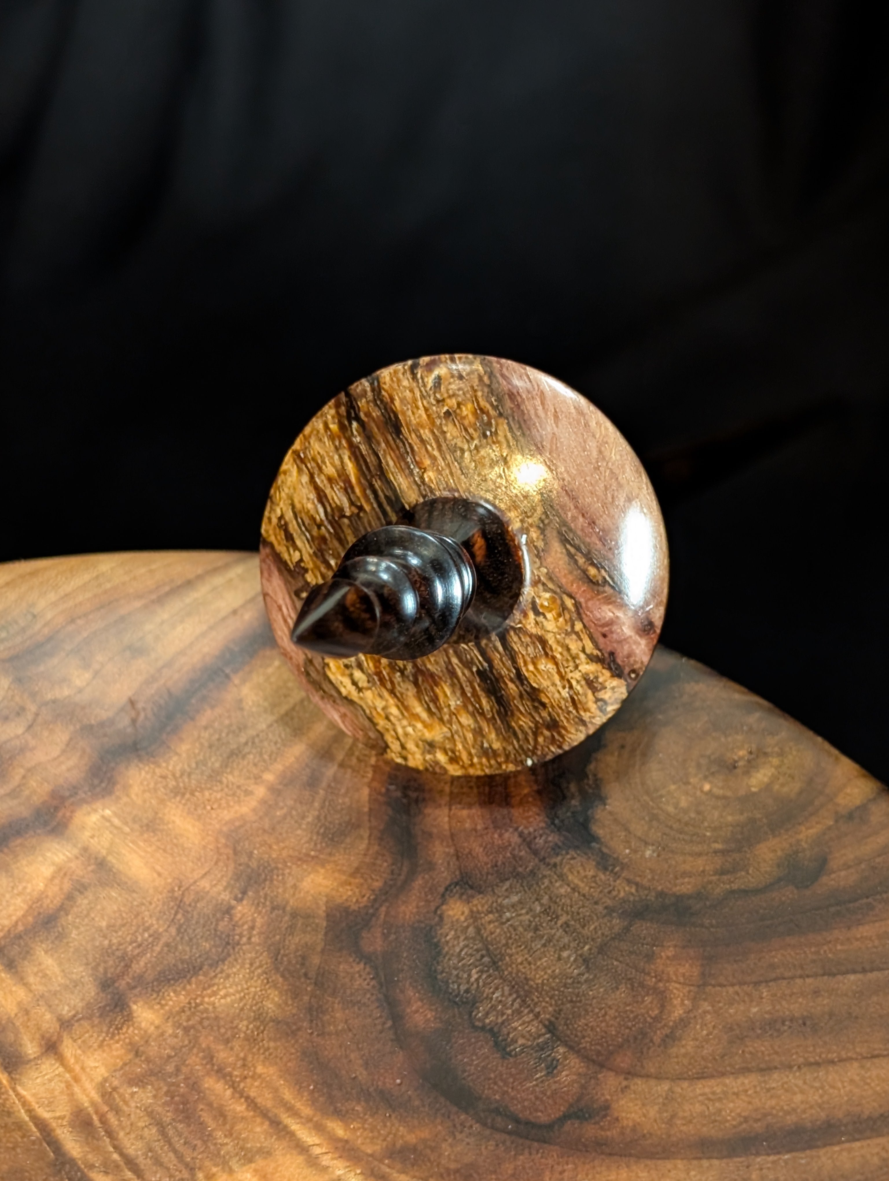 10" Hurricane Milton Oak Bead Support Spindle
