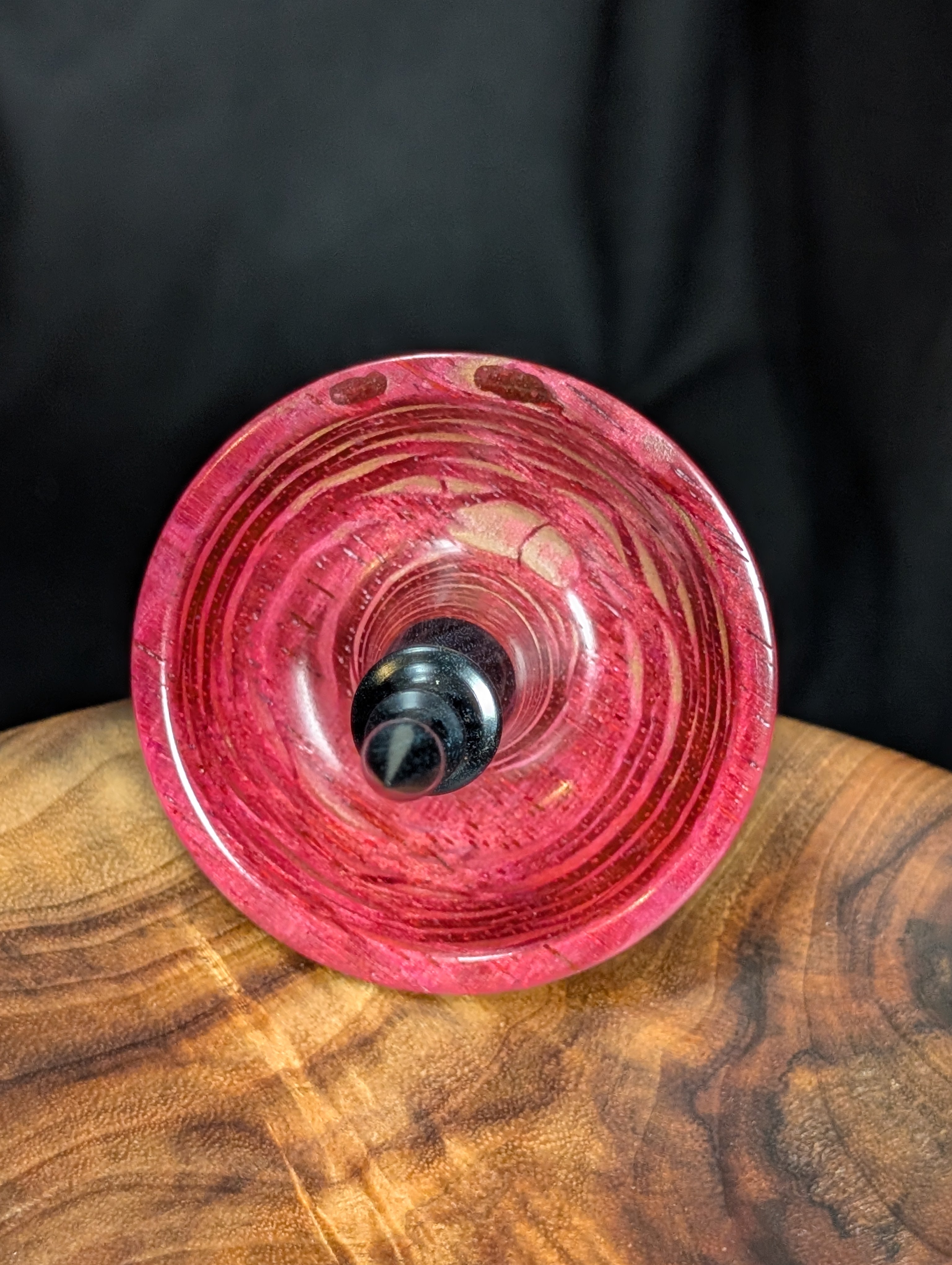 Lace Wood Tibetan Support Spindle