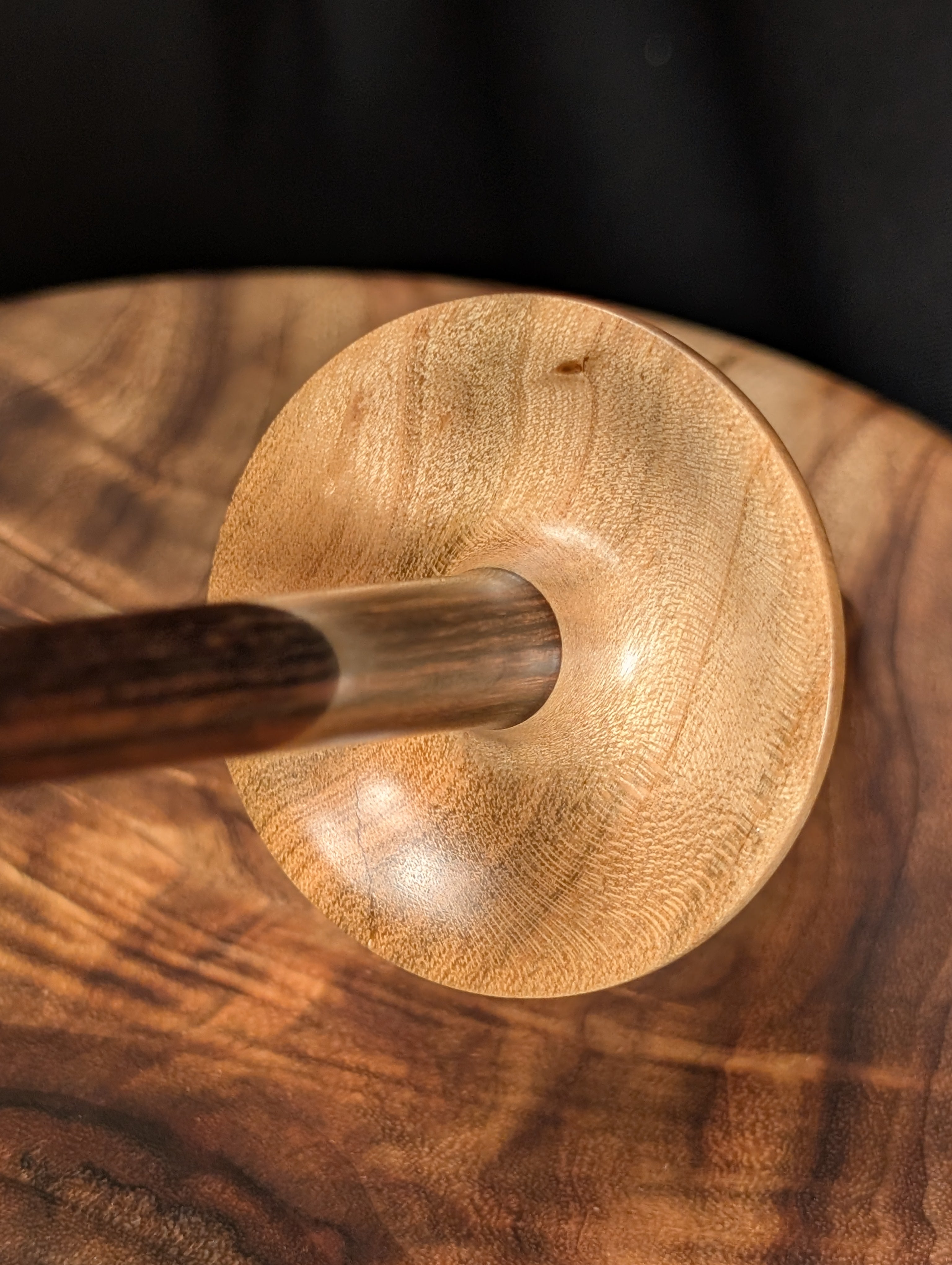 Bradford Pear Tibetan Support Spindle