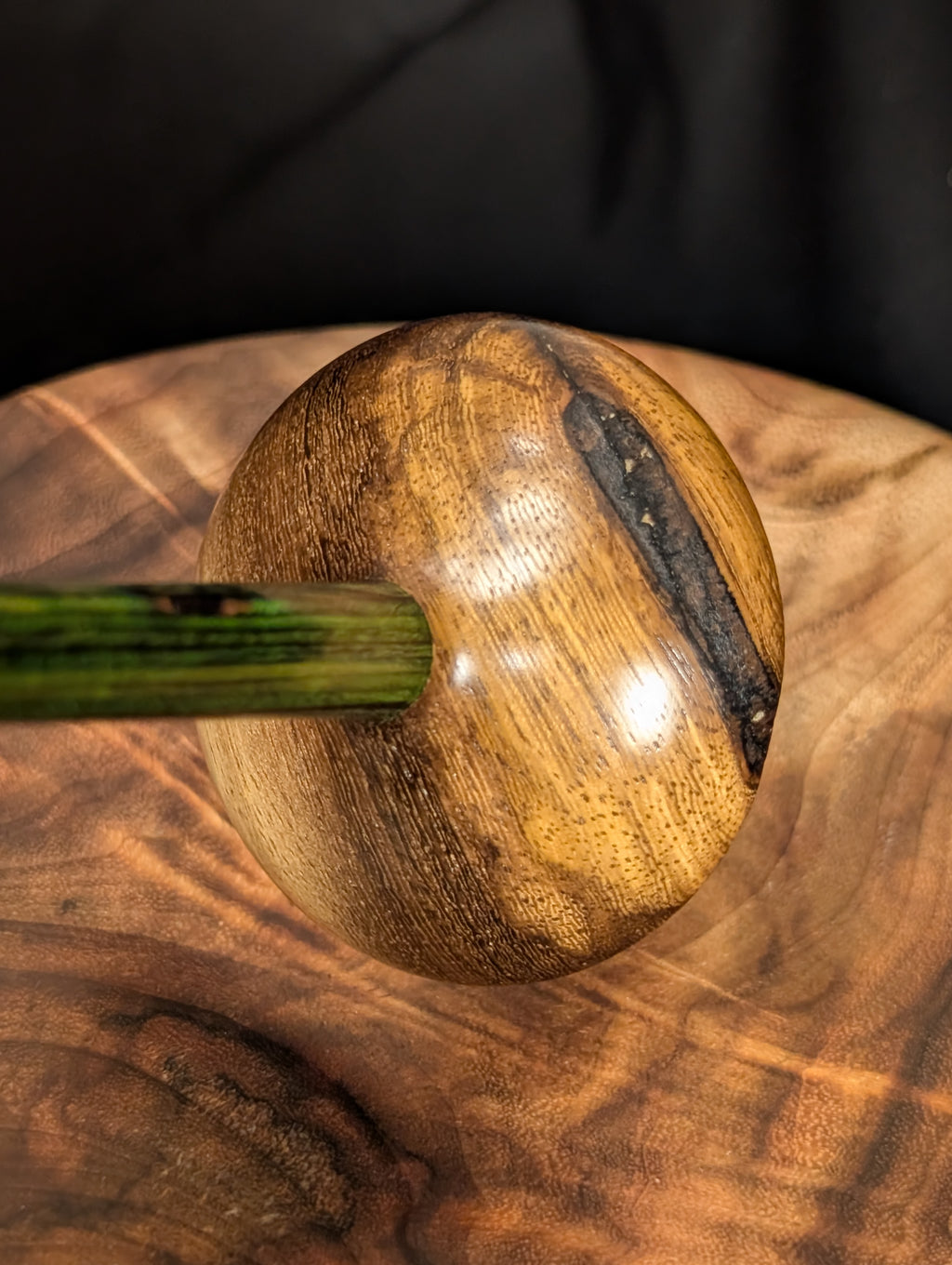 Pheasant Wood Tibetan Support Spindle