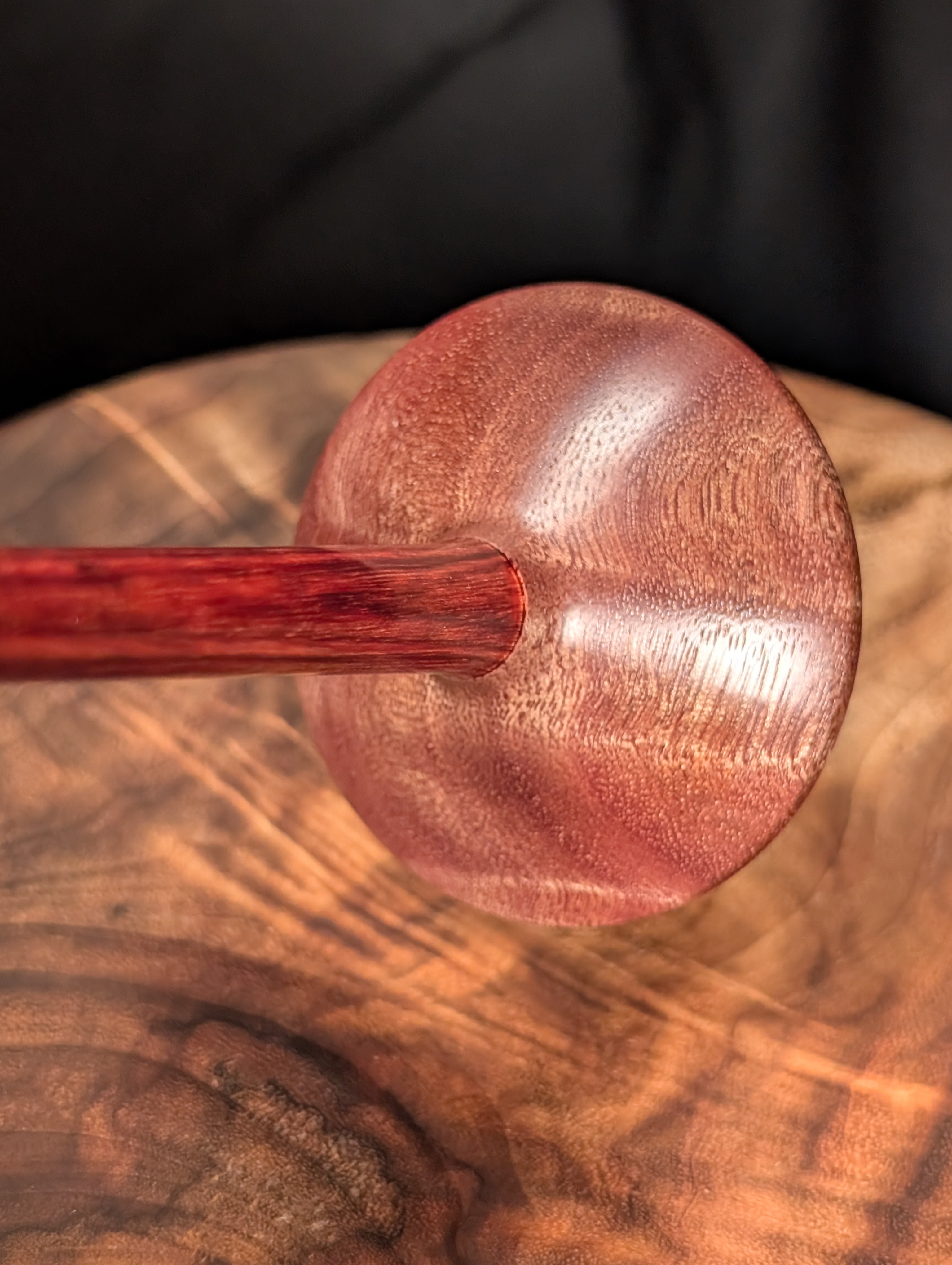 Curly Karimun Tibetan Support Spindle