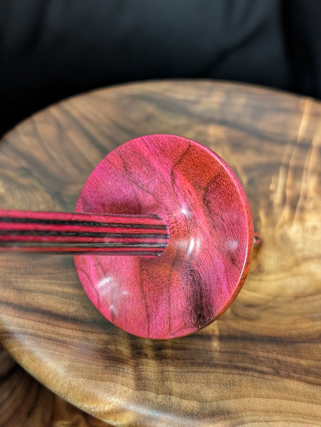 Oregon Myrtle Tibetan Support Spindle