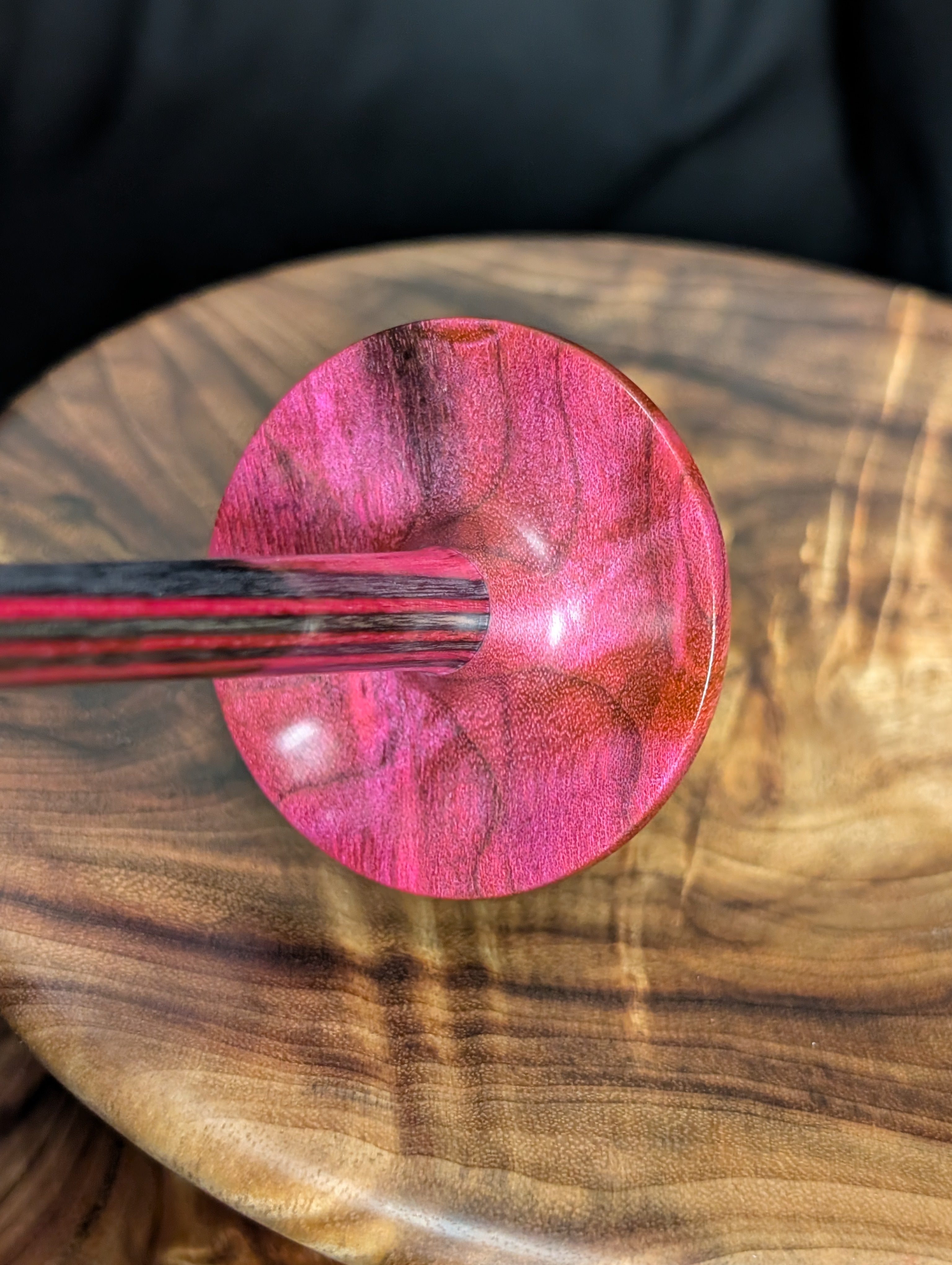 Oregon Myrtle Tibetan Support Spindle