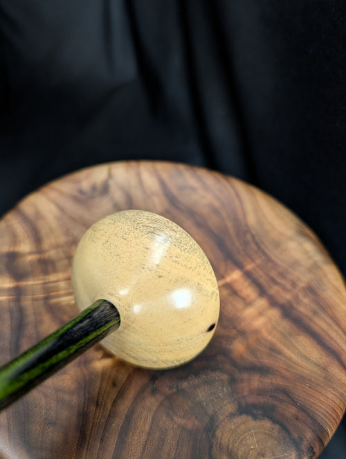 Black & White Ebony Tibetan Support Spindle