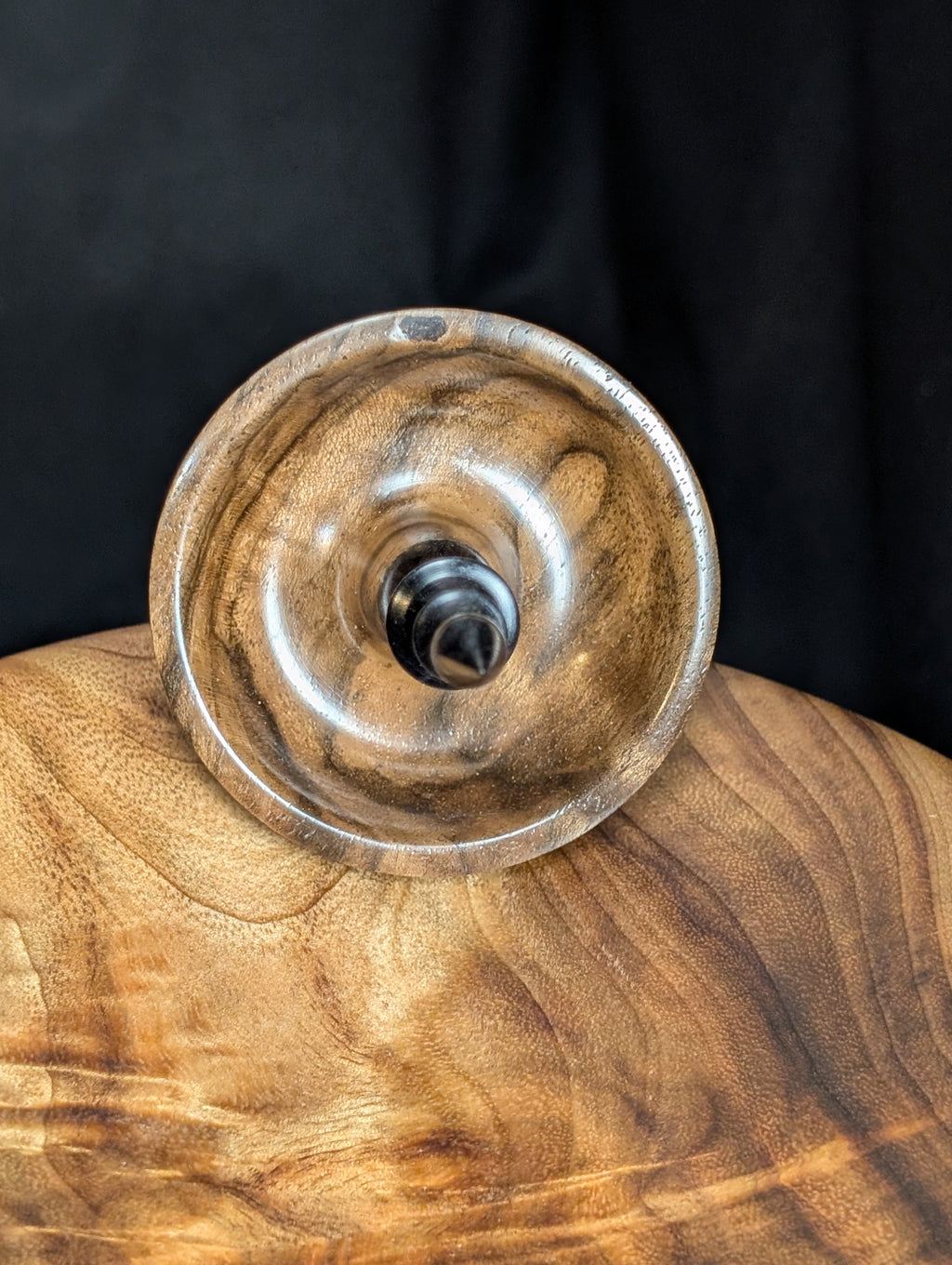 Turkish Walnut Tibetan Support Spindle
