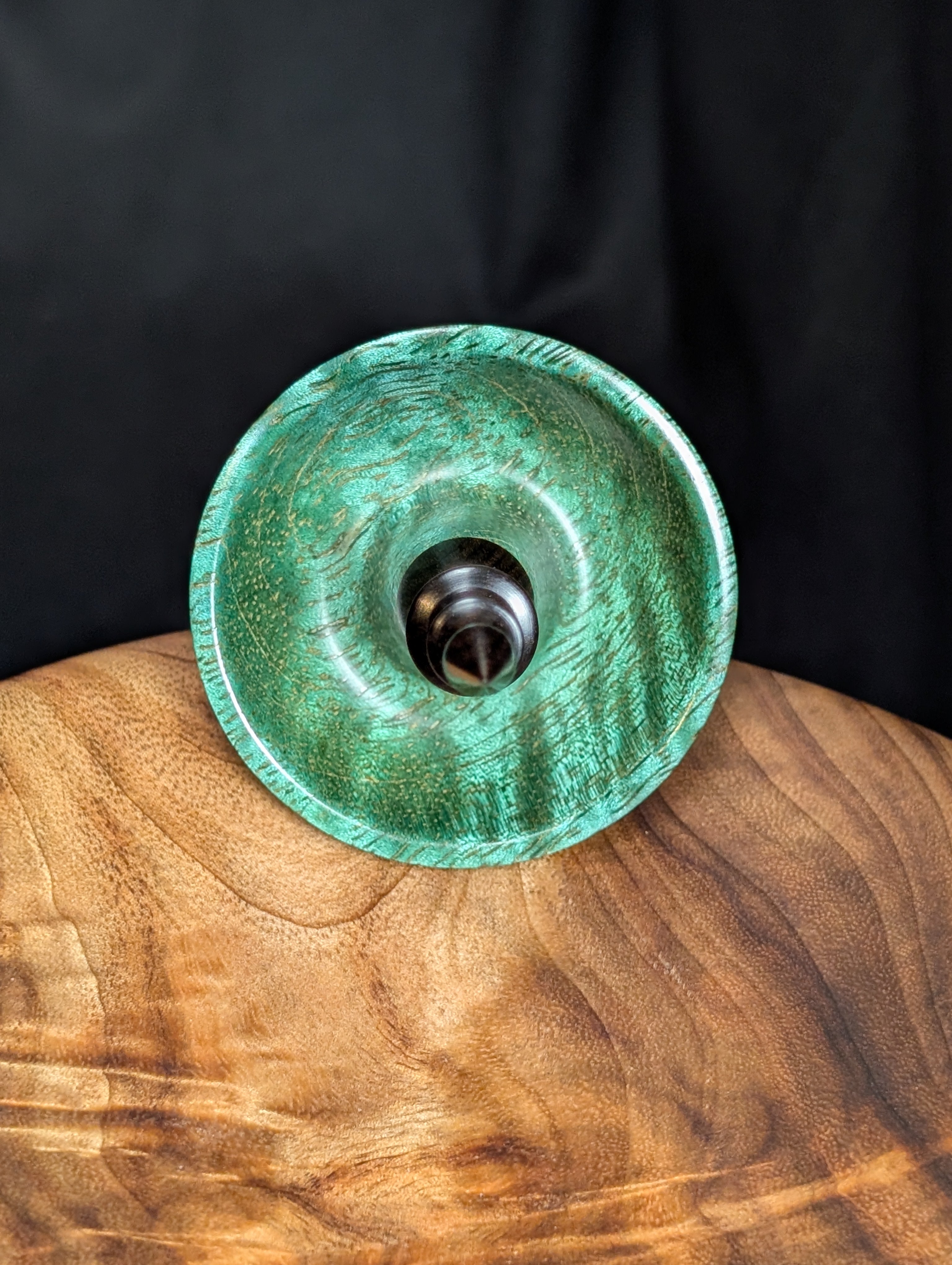 Curly Mango Tibetan Support Spindle