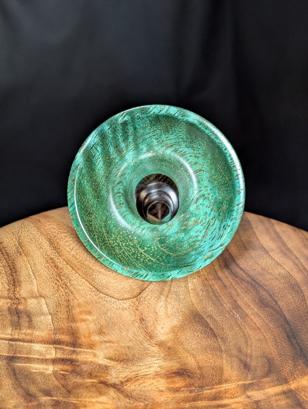 Curly Mango Tibetan Support Spindle