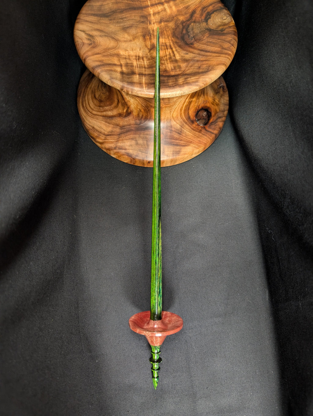 Curly Karimun Tibetan Support Spindle