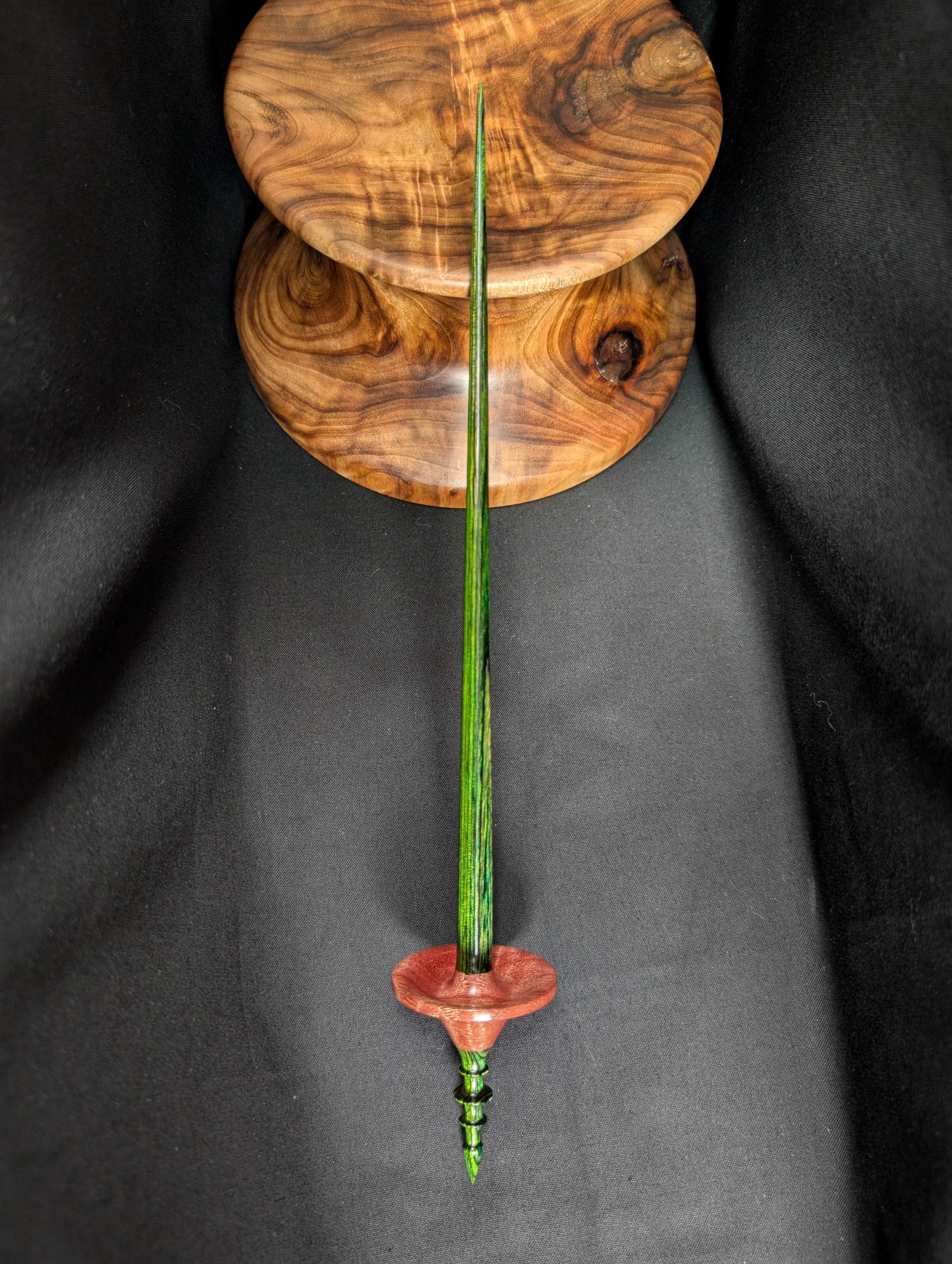 Curly Karimun Tibetan Support Spindle