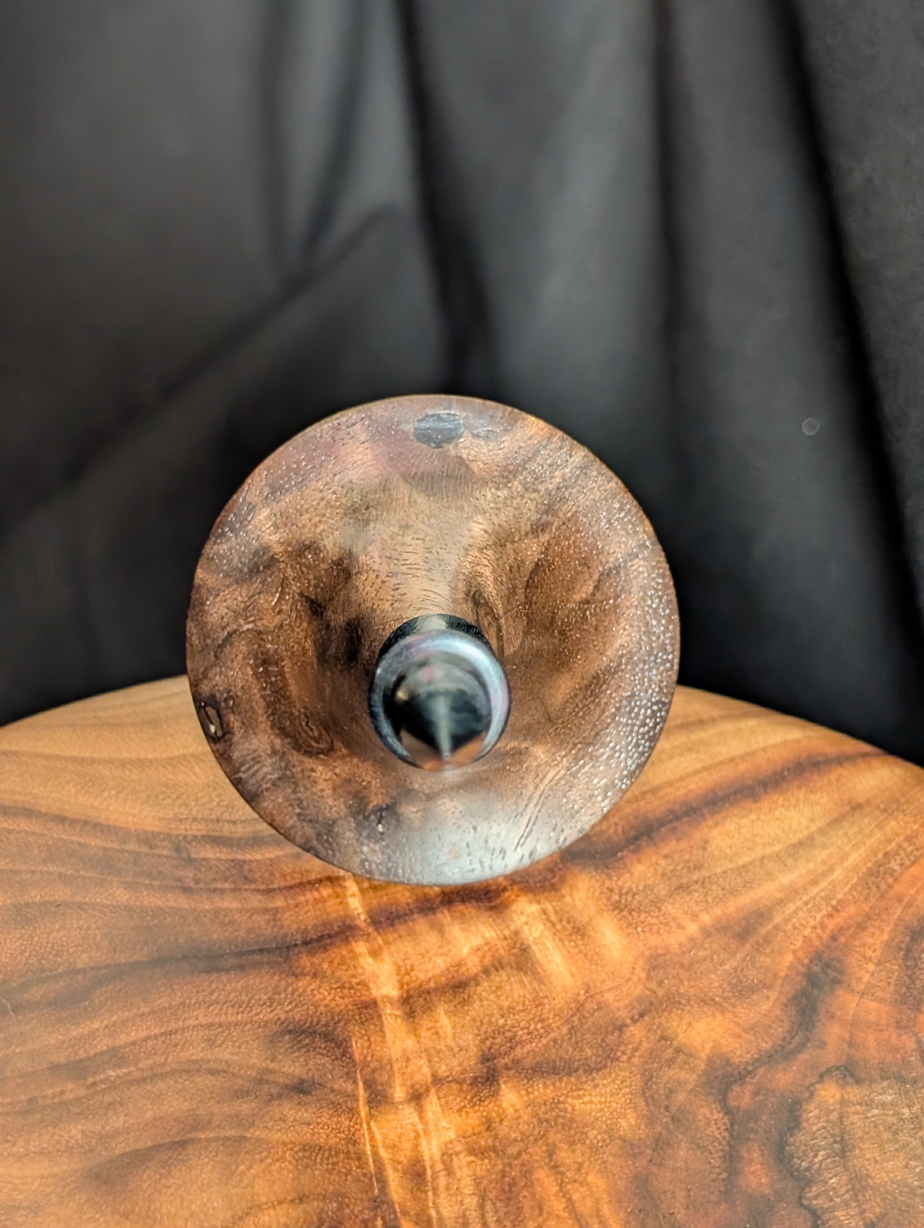 Claro Walnut Tibetan Support Spindle