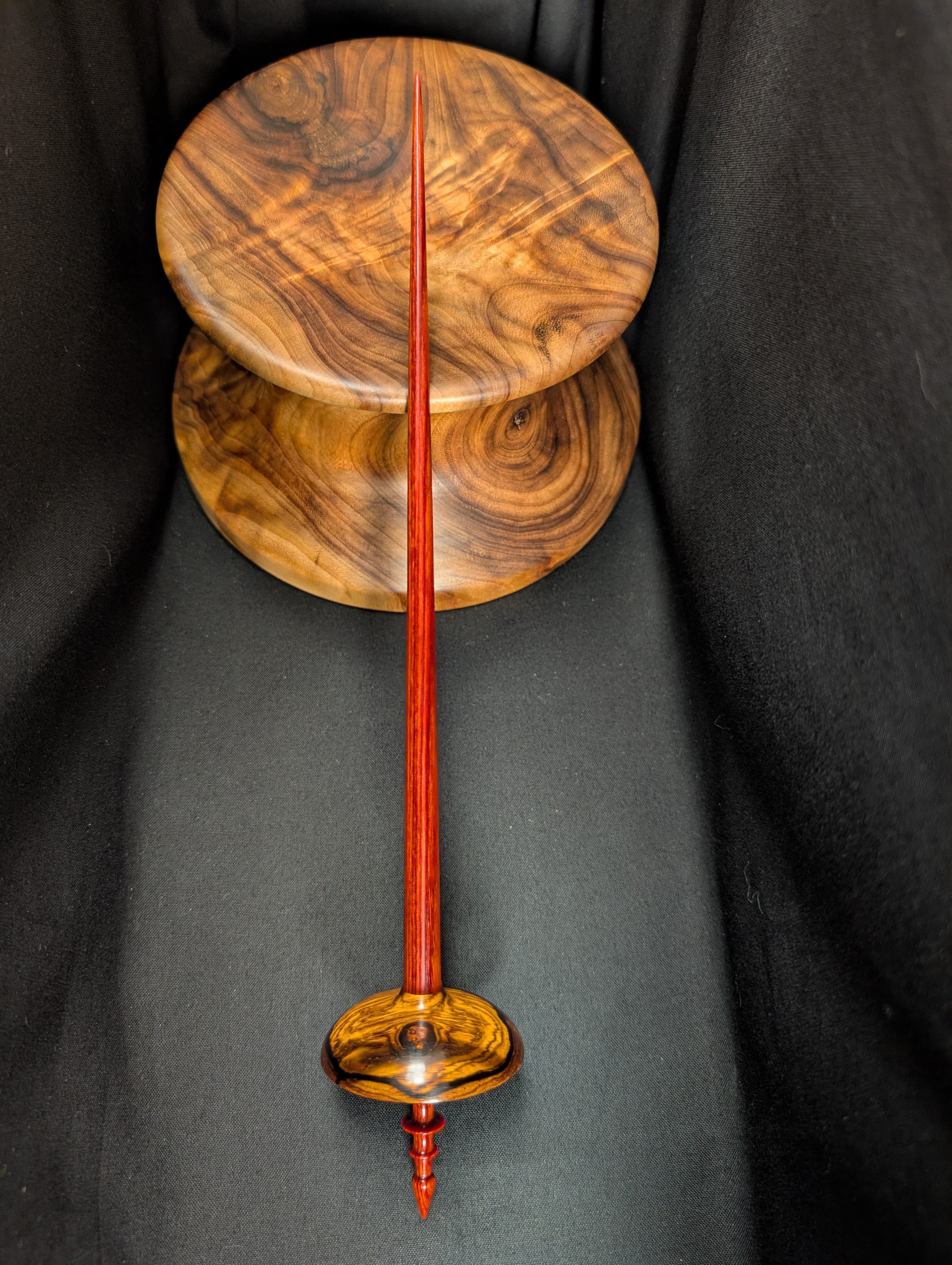 Cocobolo Tibetan Support Spindle