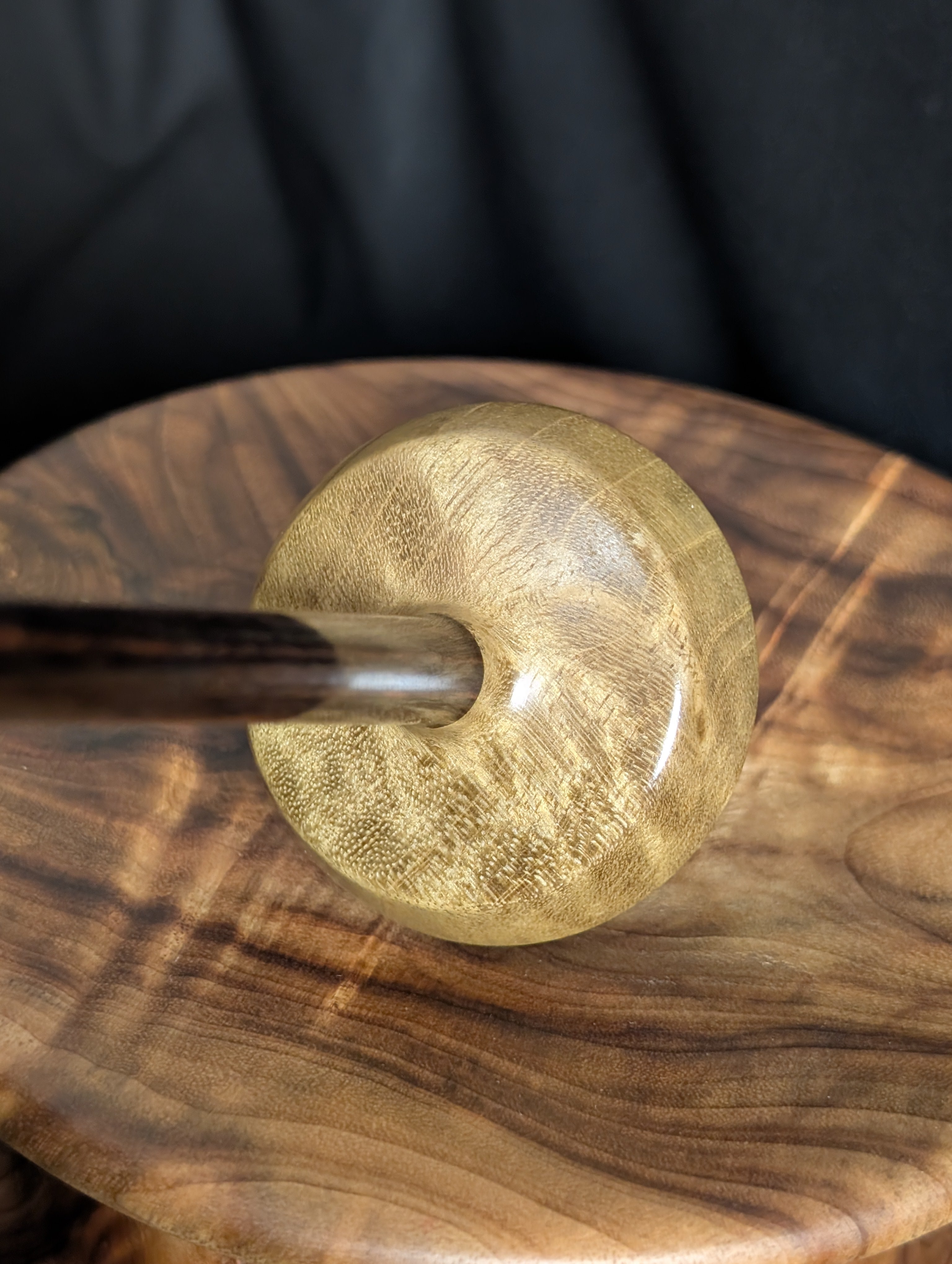 "Green Sapodilla" Tibetan Support Spindle