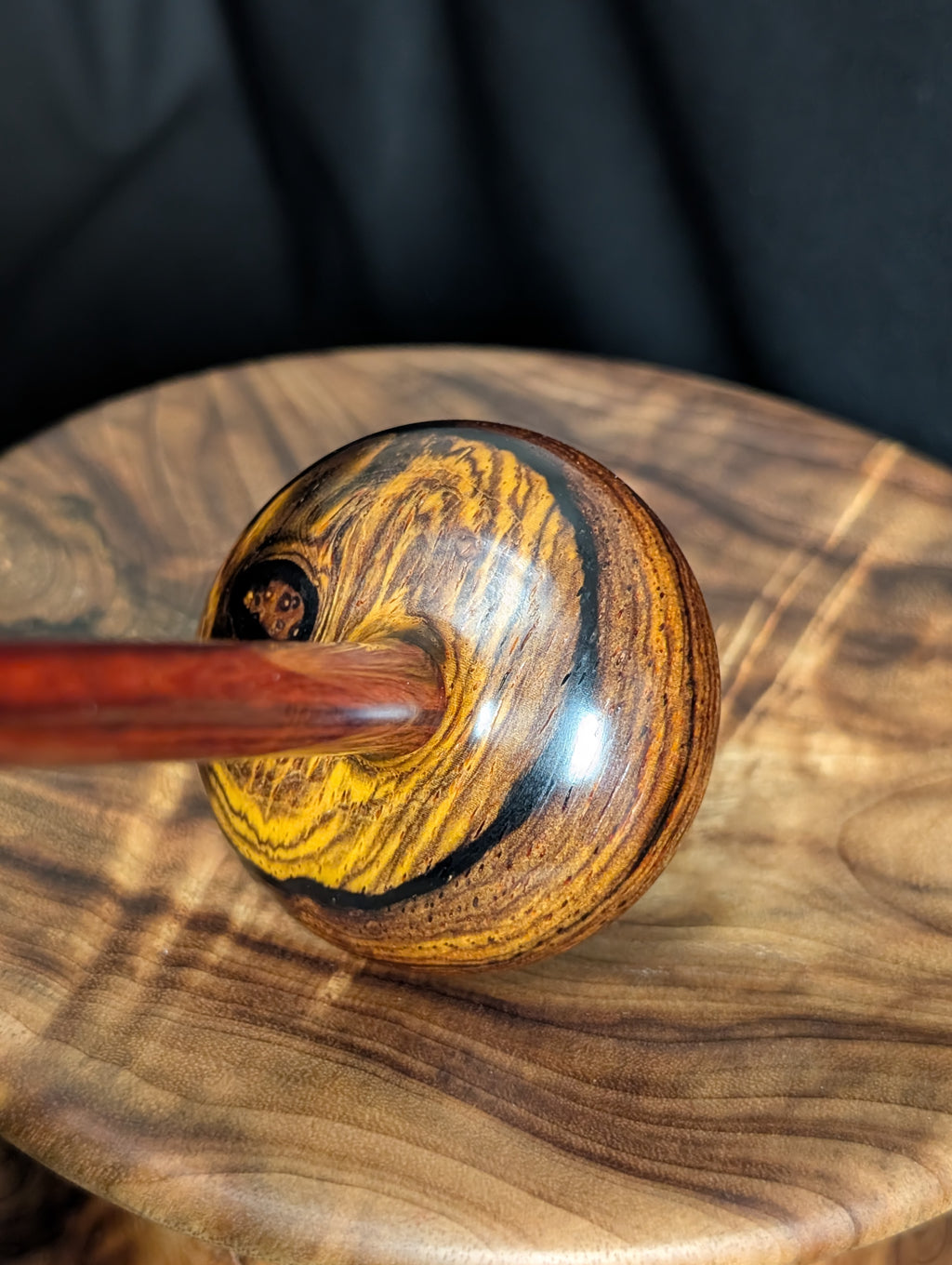 Cocobolo Tibetan Support Spindle