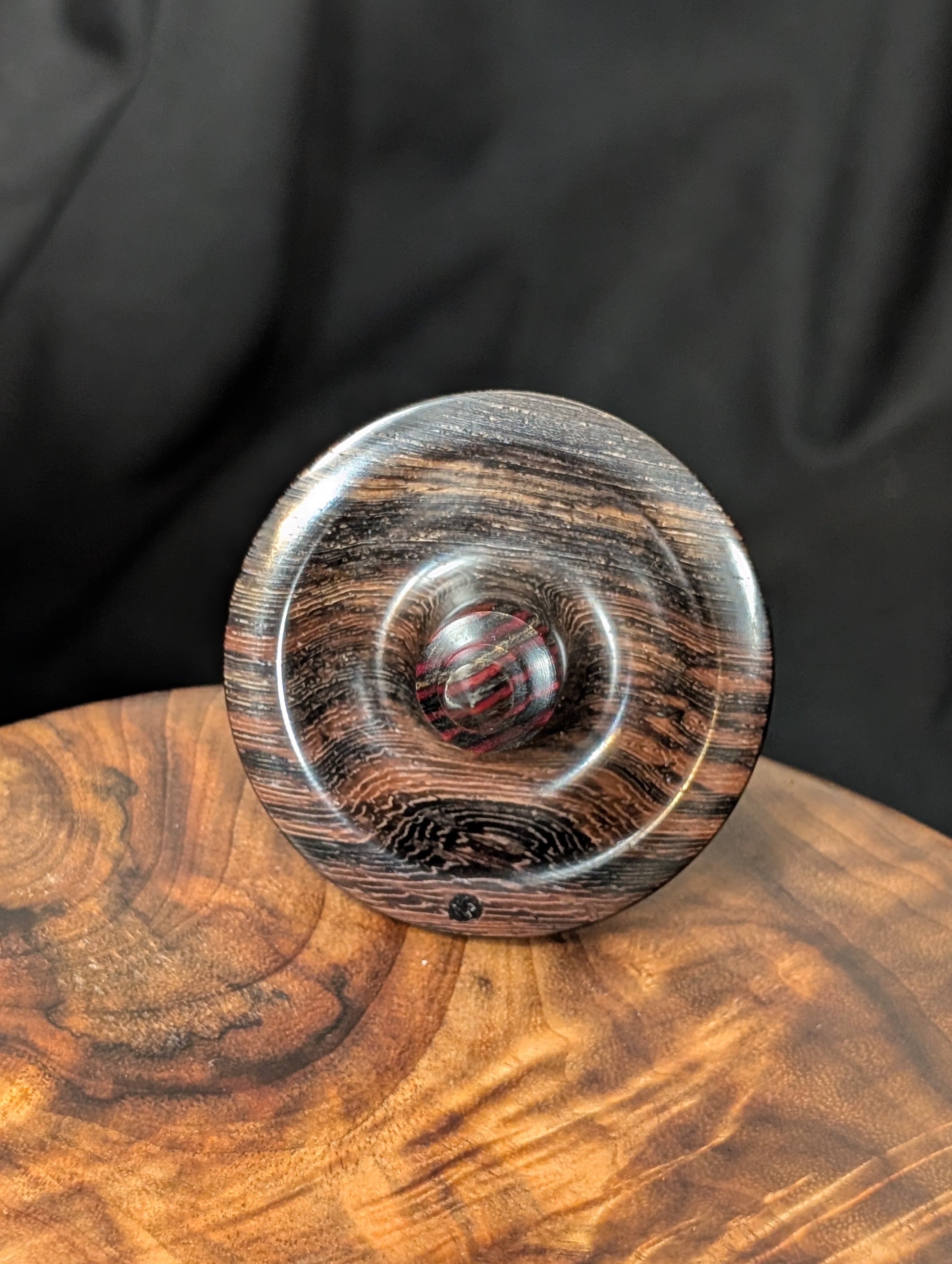 Burmese Blackwood Tibeadan Support Spindle