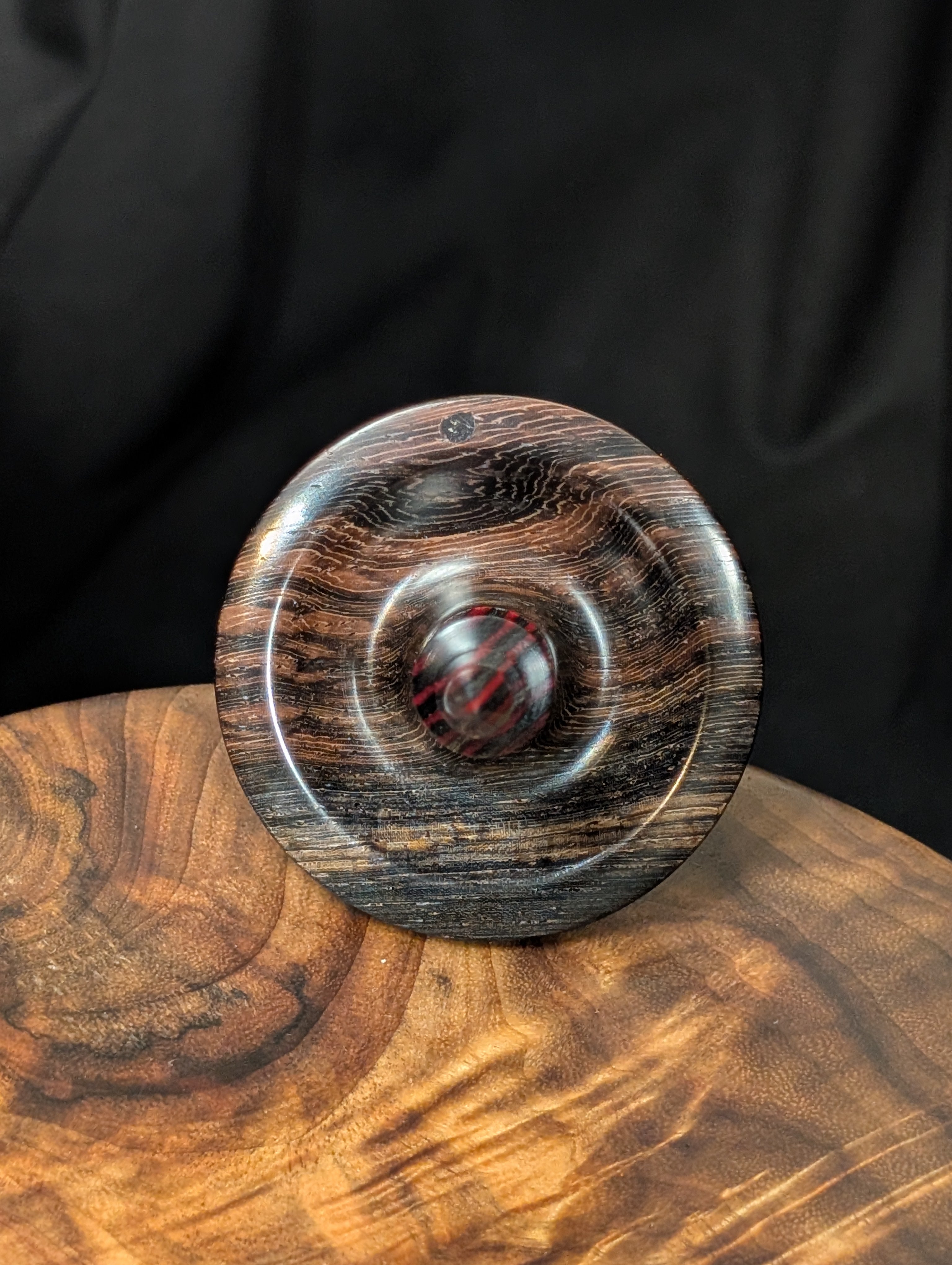 Burmese Blackwood Tibeadan Support Spindle