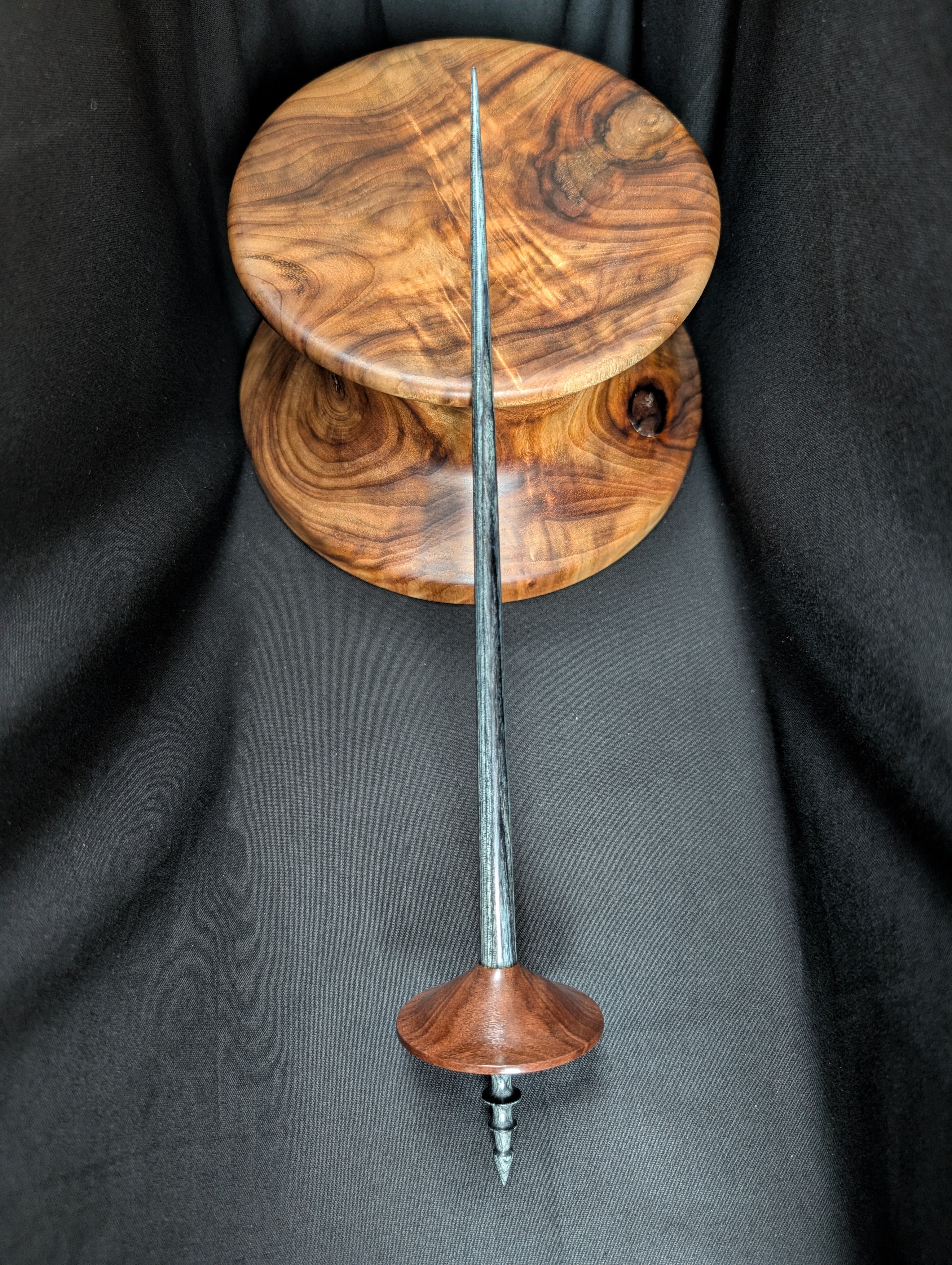 Rosewood Tibetan Support Spindle
