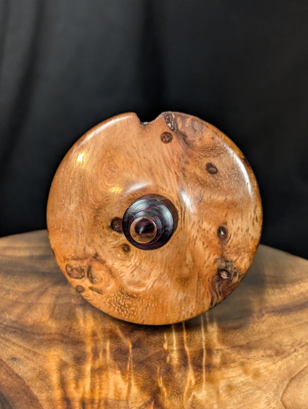 Weru Burl (Void) Tibetan Support Spindle