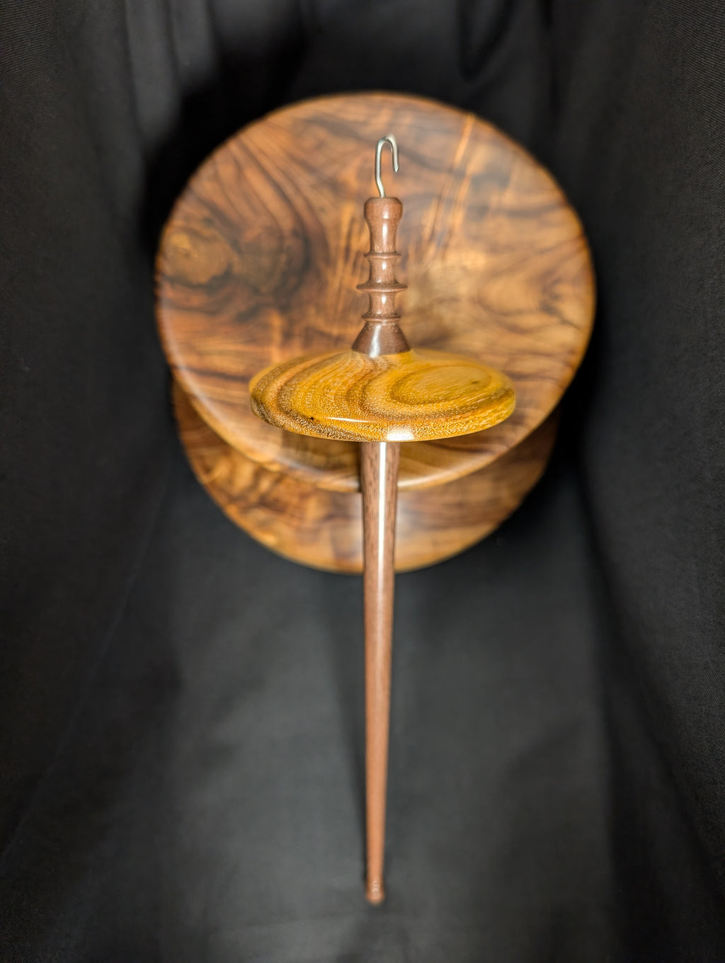 Canarywood Top Whorl Drop Spindle