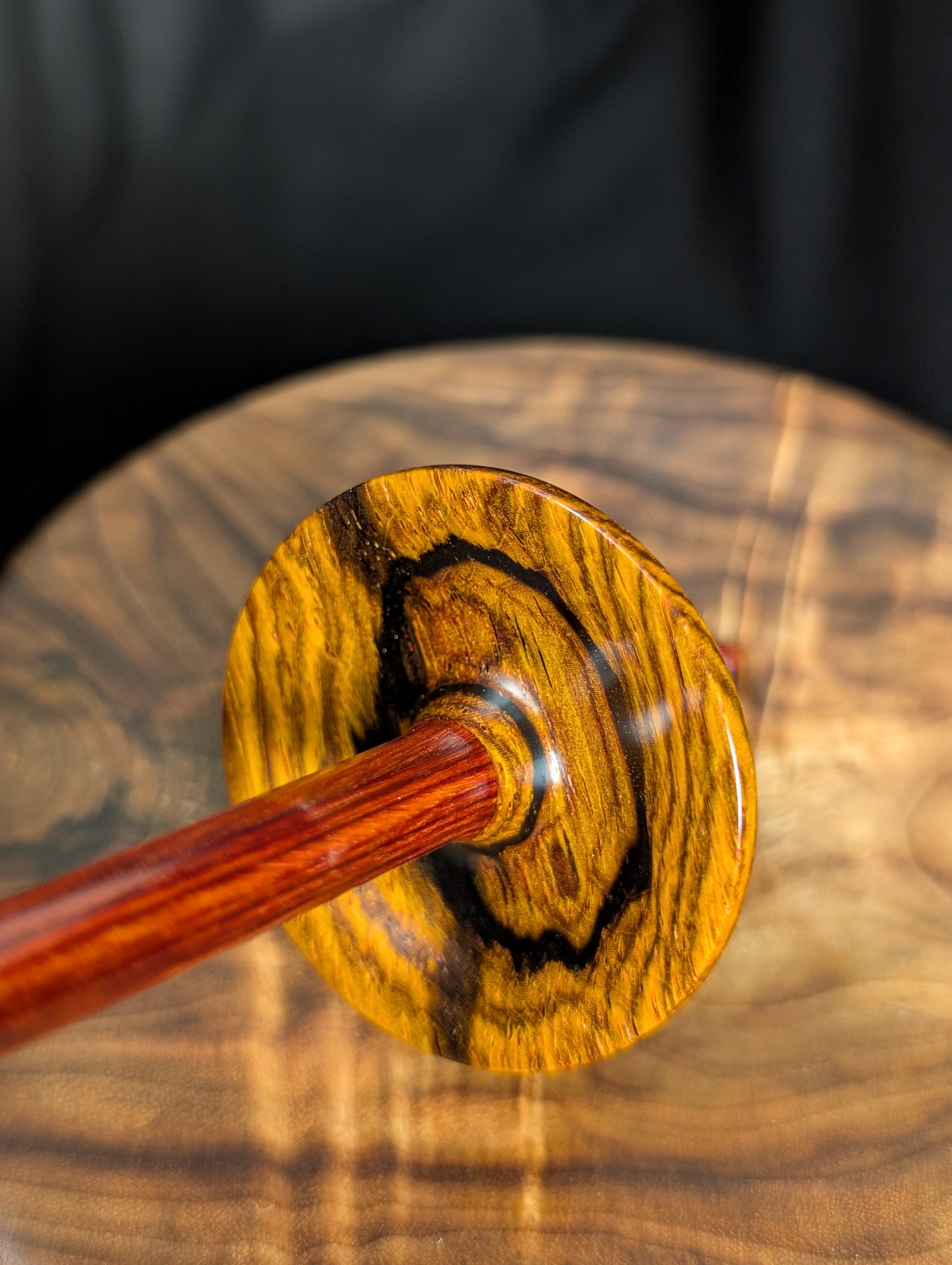 Cocobolo Tibetan Support Spindle