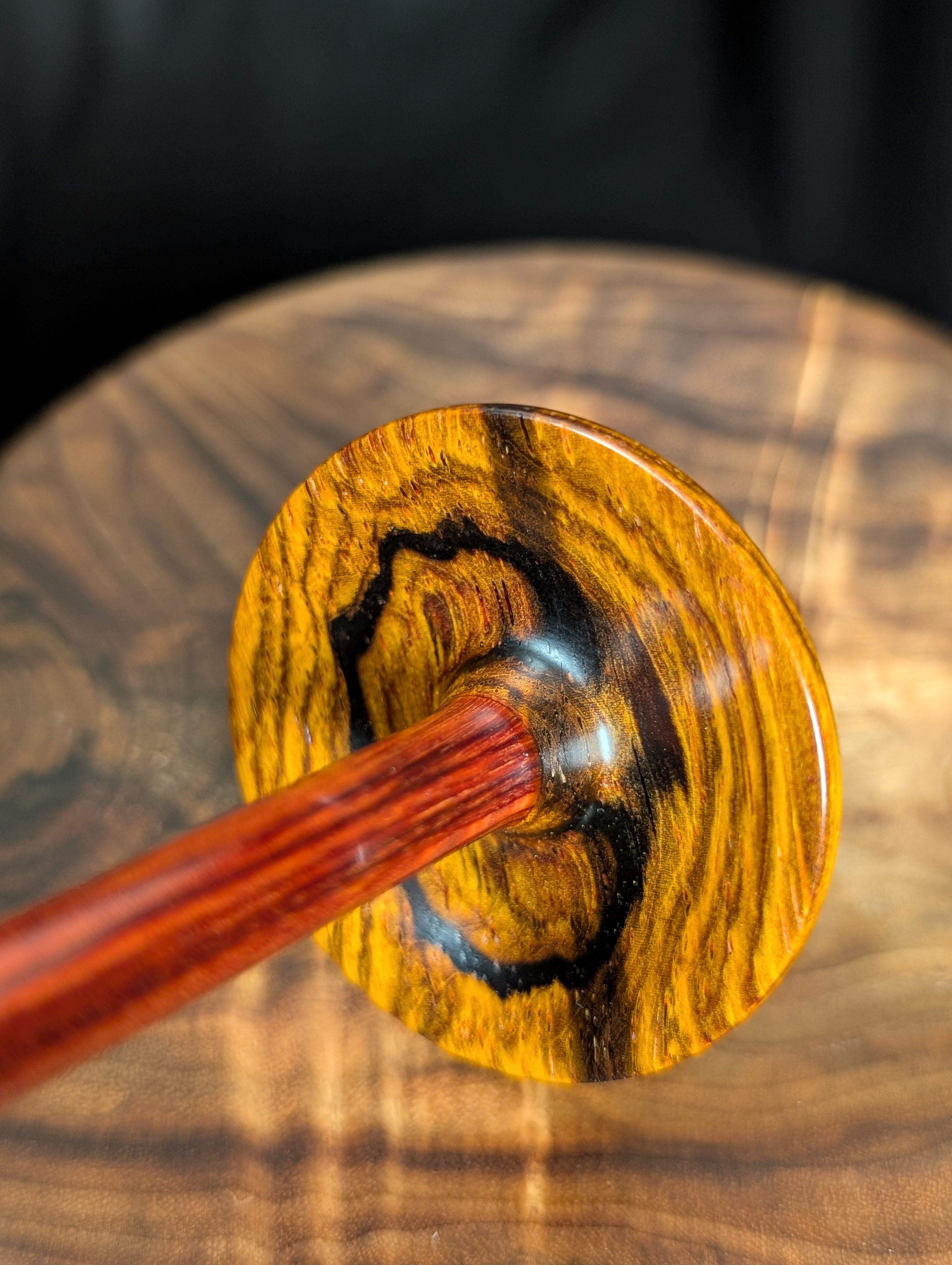 Cocobolo Tibetan Support Spindle