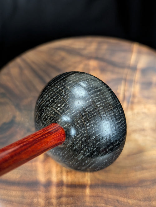 Bog Oak Tibetan Support Spindle