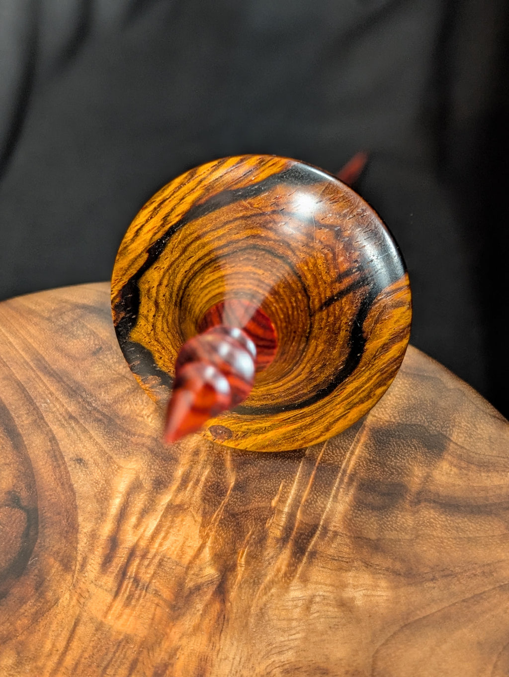 Cocobolo Tibetan Support Spindle