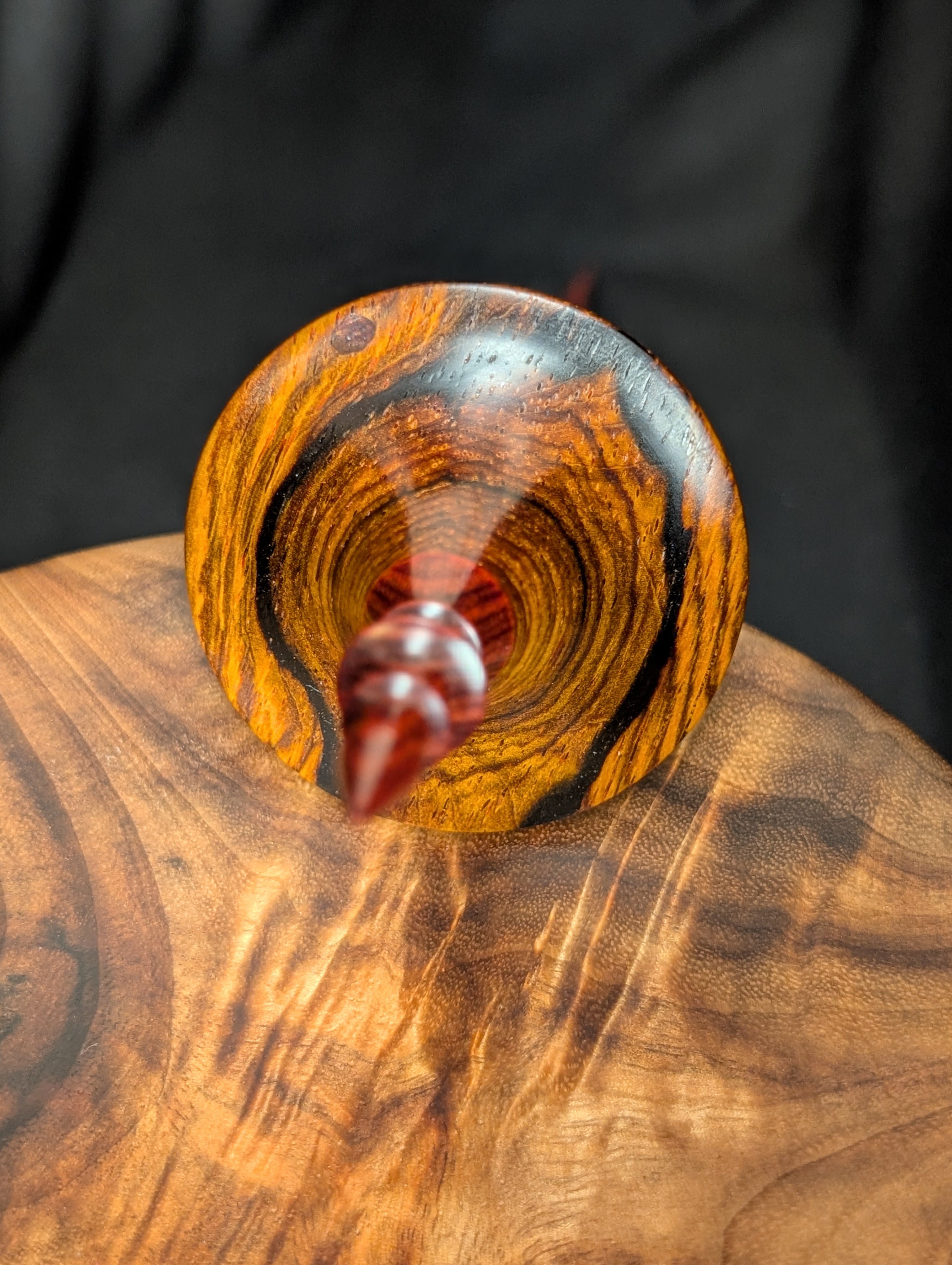 Cocobolo Tibetan Support Spindle