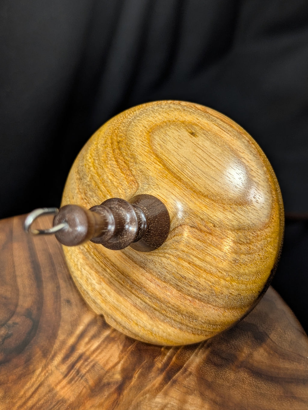 Canarywood Top Whorl Drop Spindle