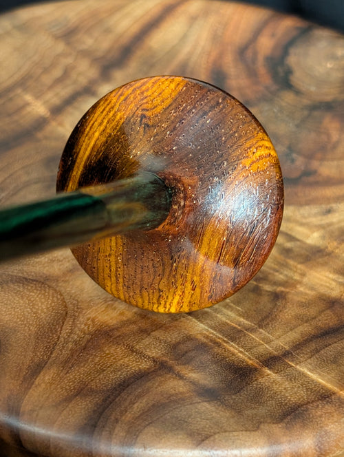 9" Cocobolo Tibetan Support Spindle