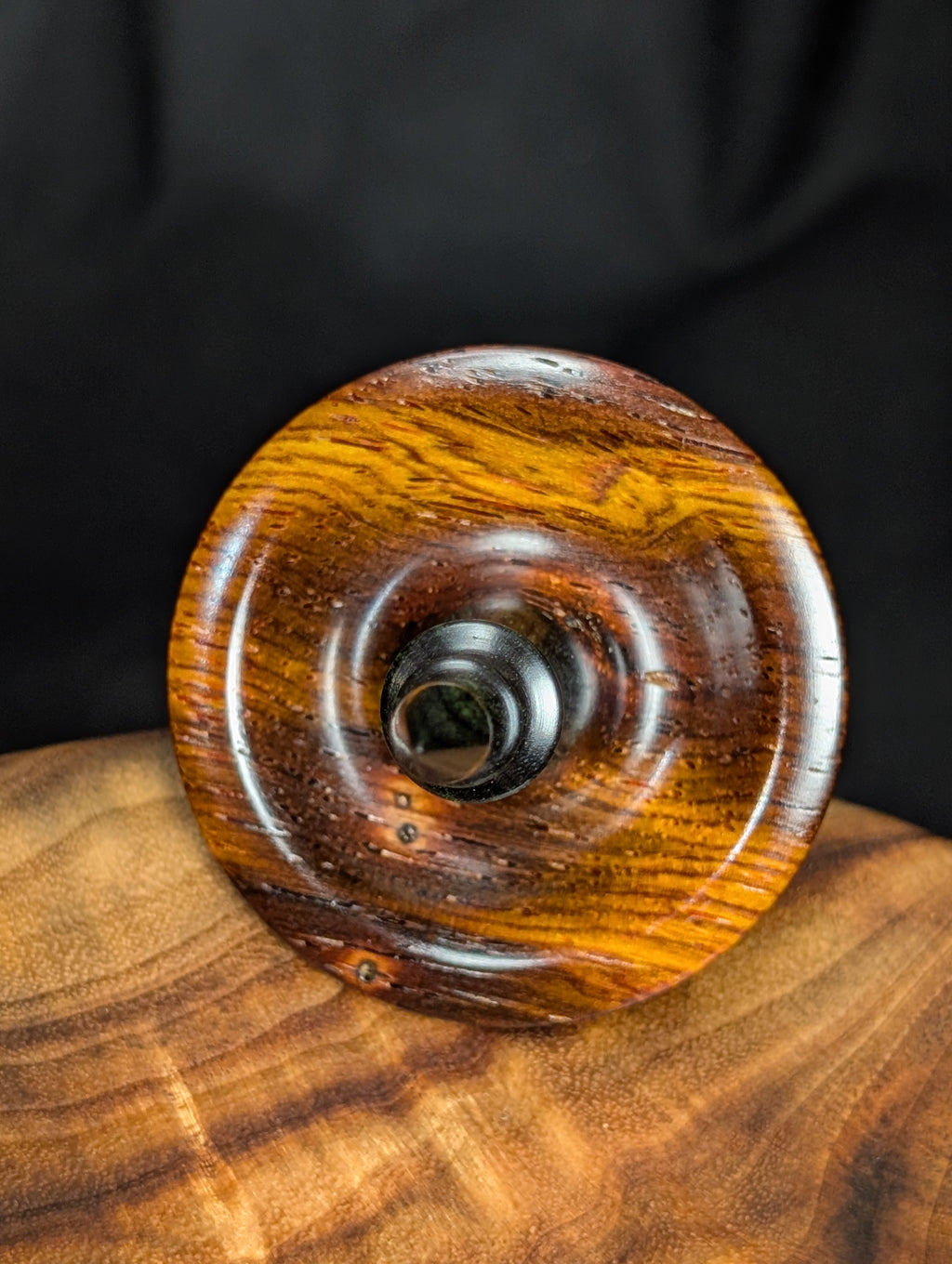 9" Cocobolo Tibetan Support Spindle