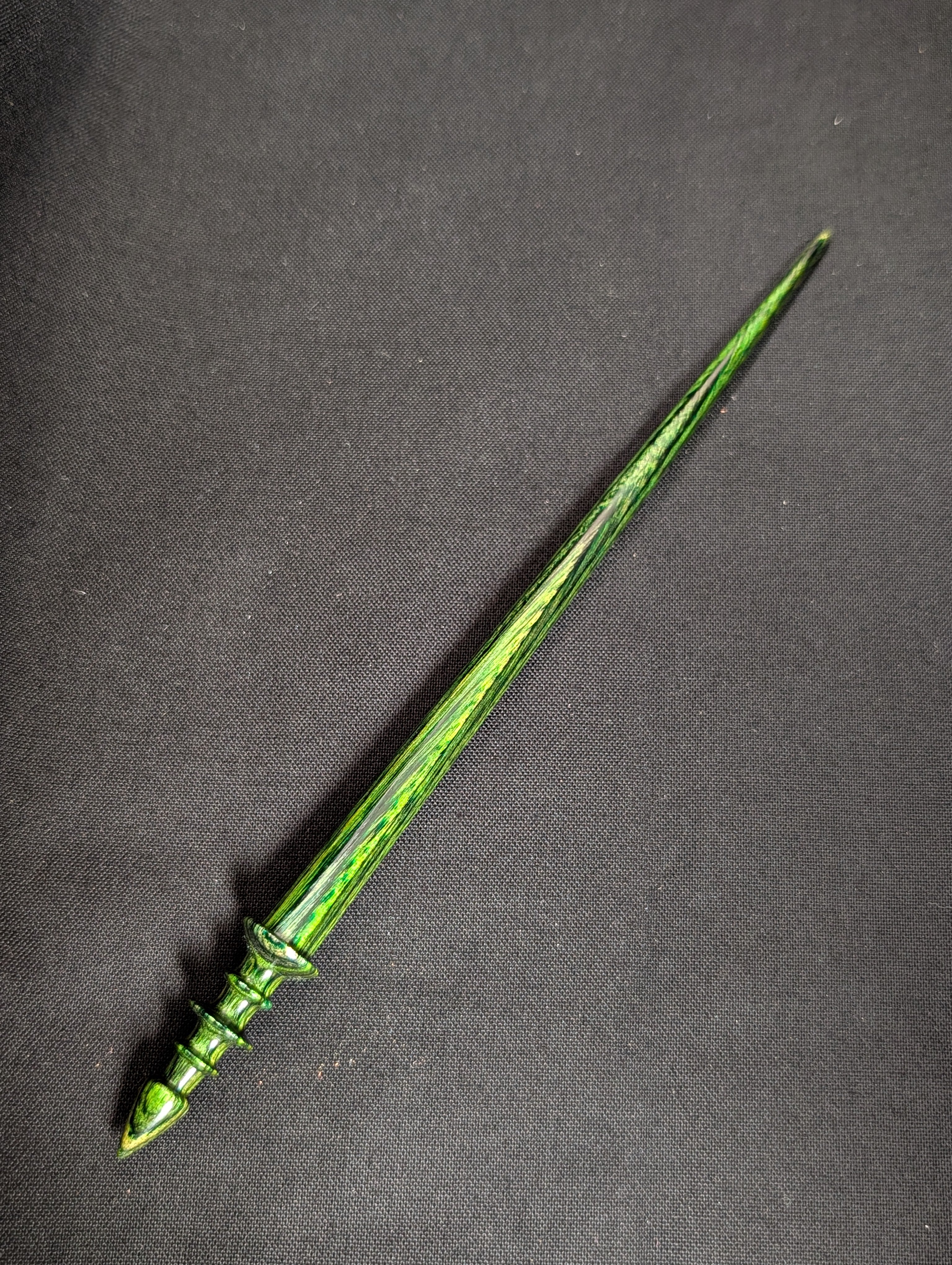 Hair Stick (Dymalux - "Emerald")