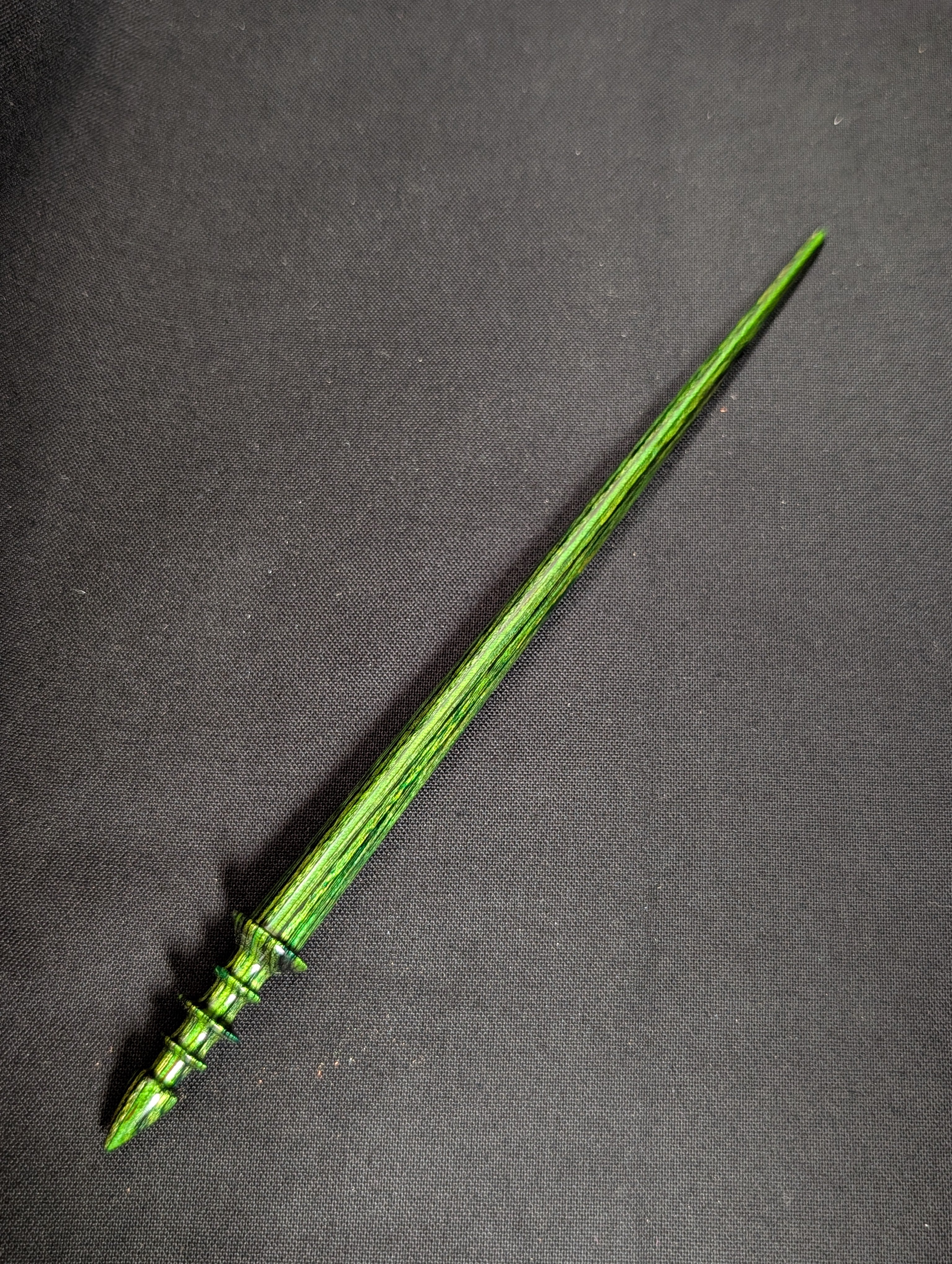 Hair Stick (Dymalux - "Emerald")