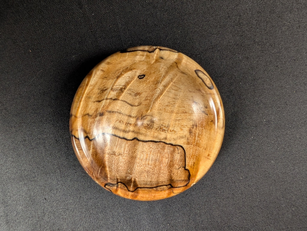 Spindle Bowl (Spalted Curly Maple)
