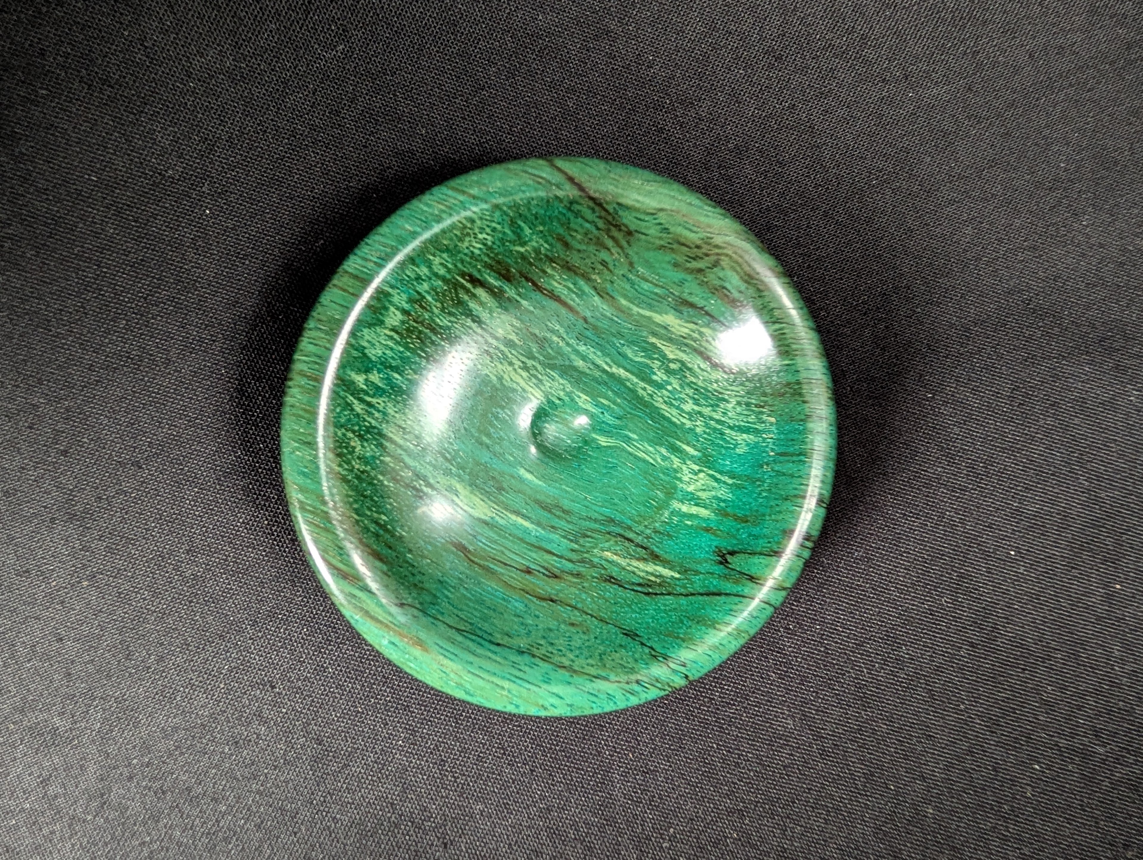 Spindle Bowl (Spalted Tamarind - Green)