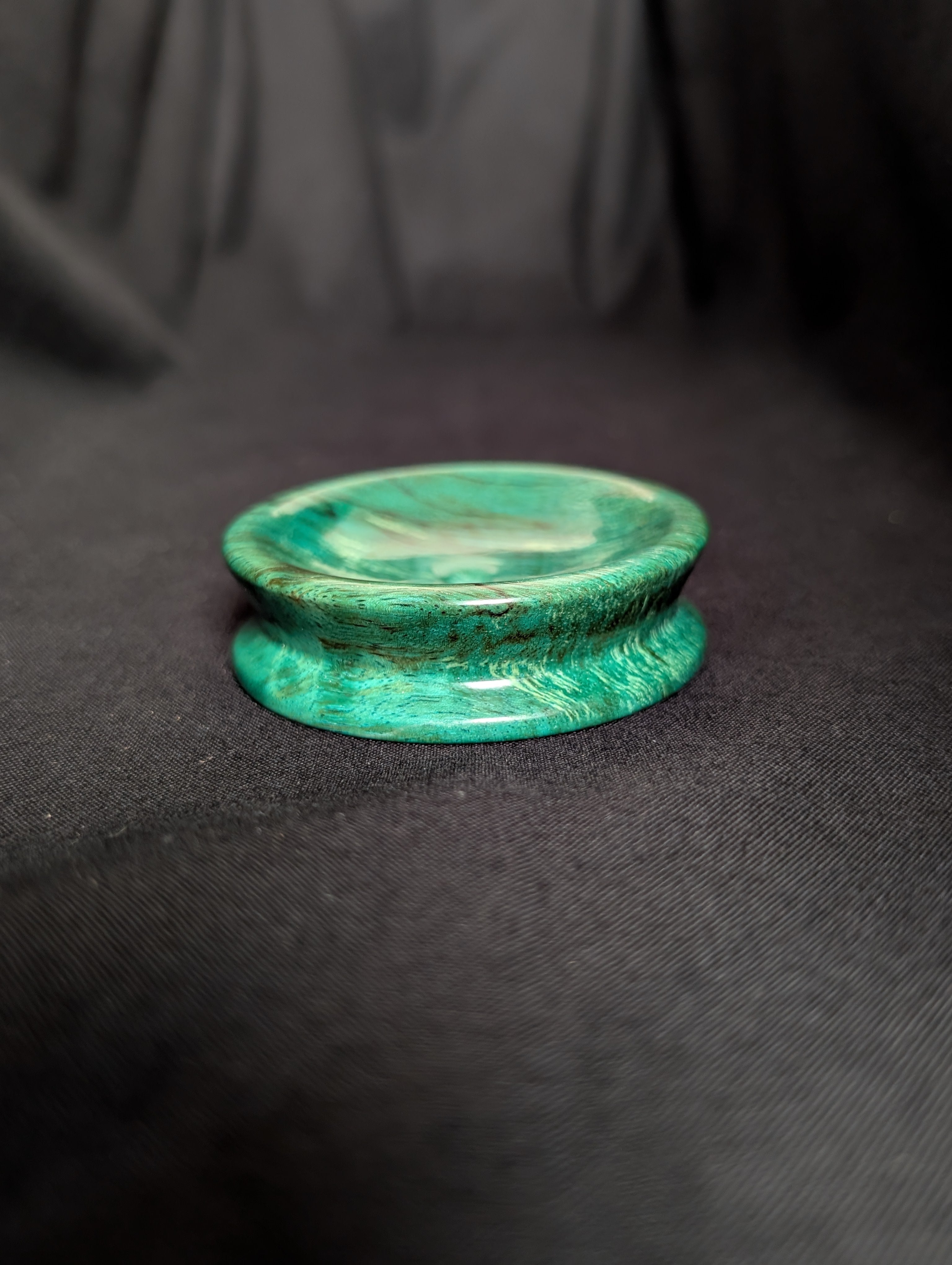 Spindle Bowl (Spalted Tamarind - Green)