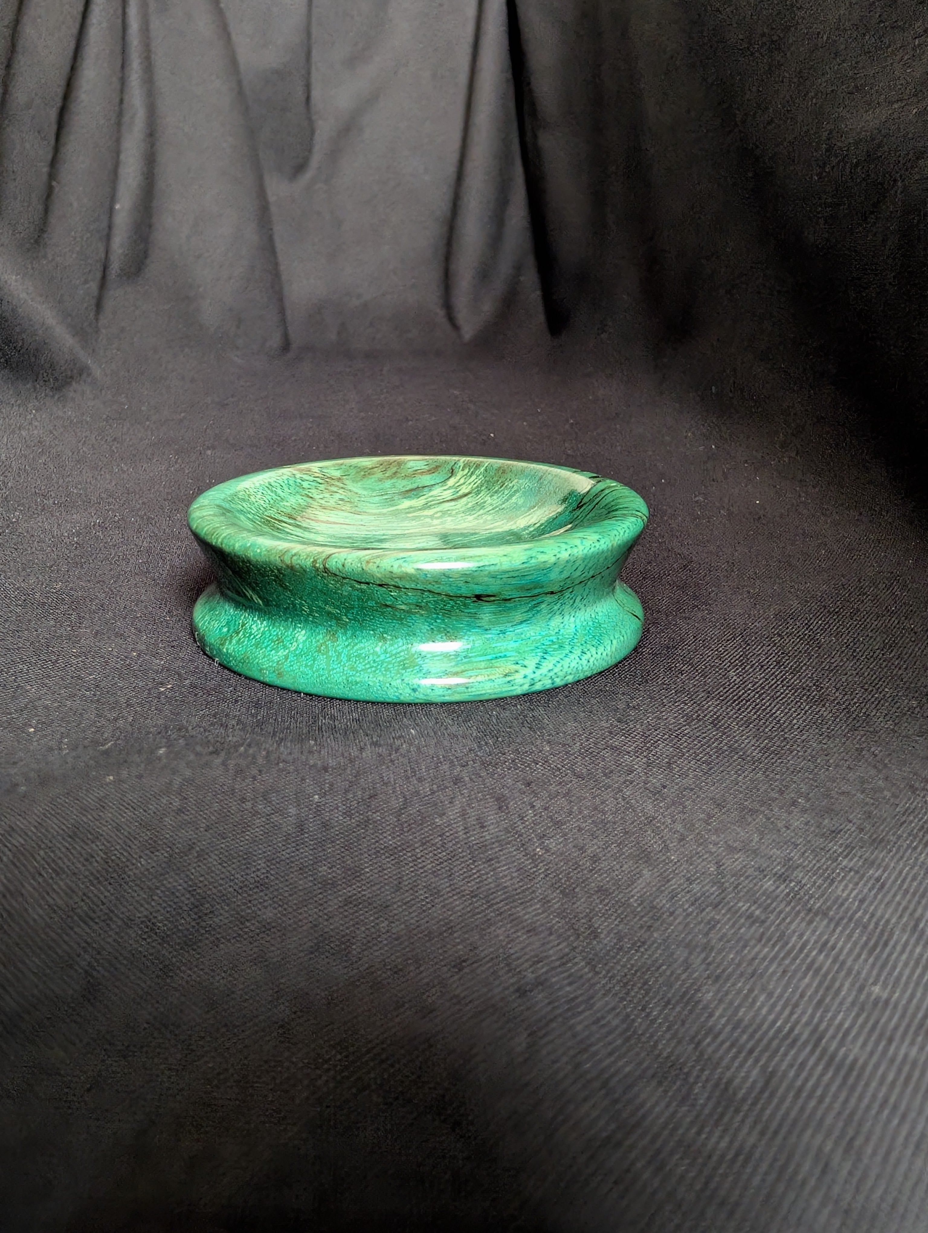 Spindle Bowl (Spalted Tamarind - Green)