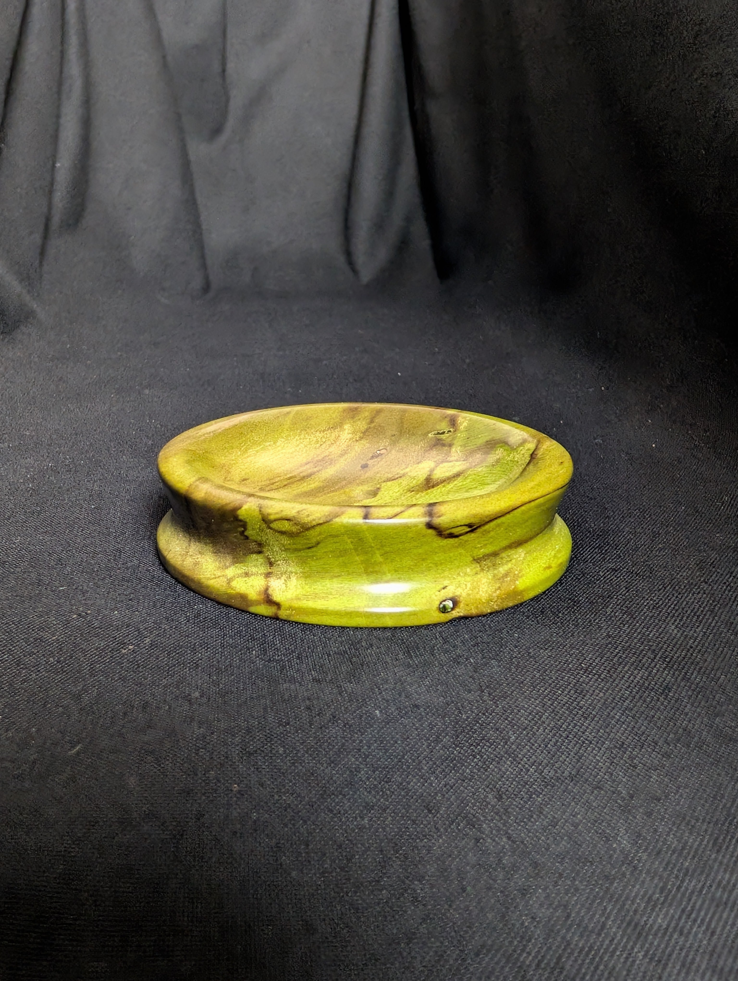 Spindle Bowl (Spalted Sweet Gum - Green)