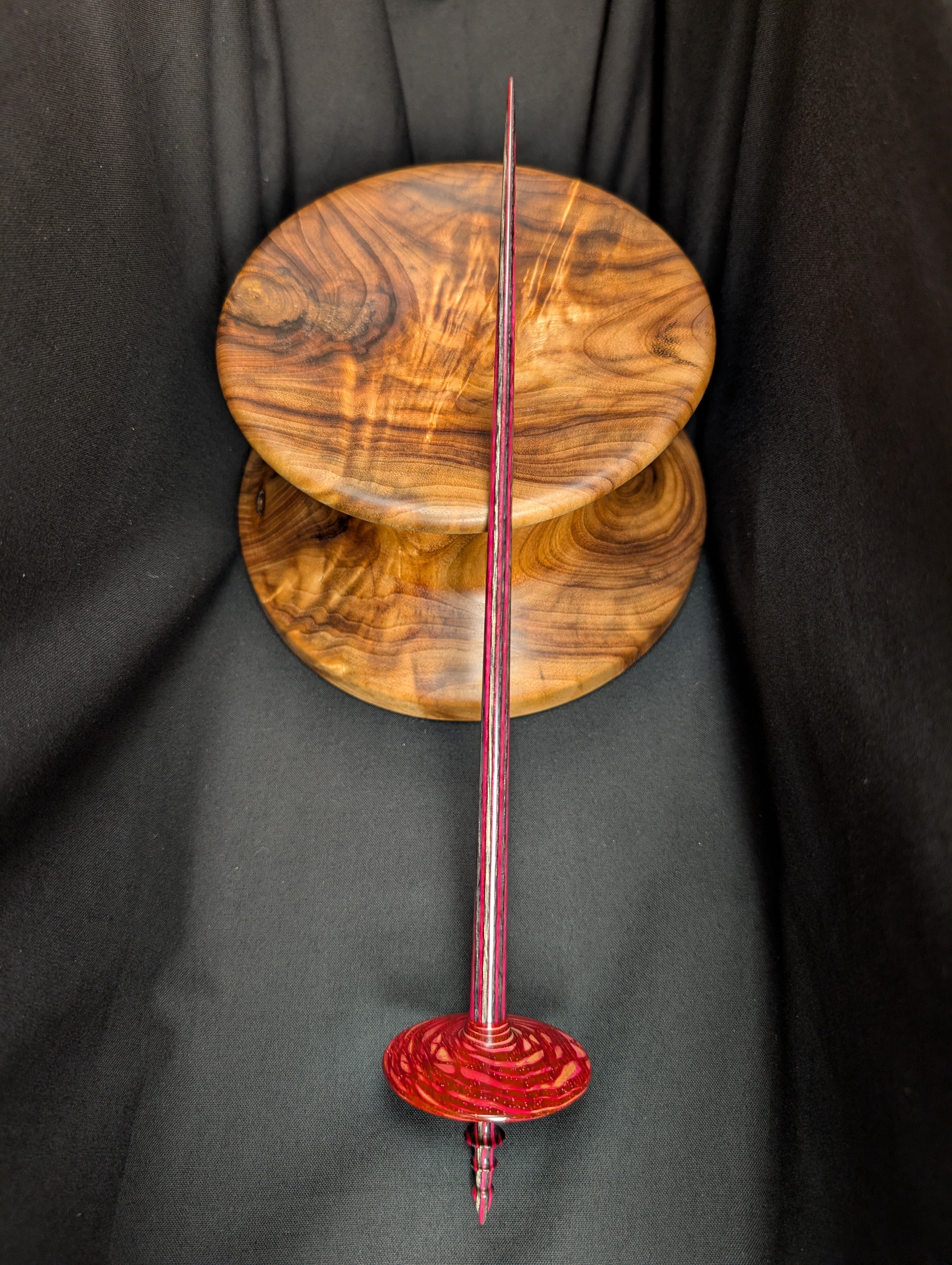 Lacewood Tibetan Support Spindle Template