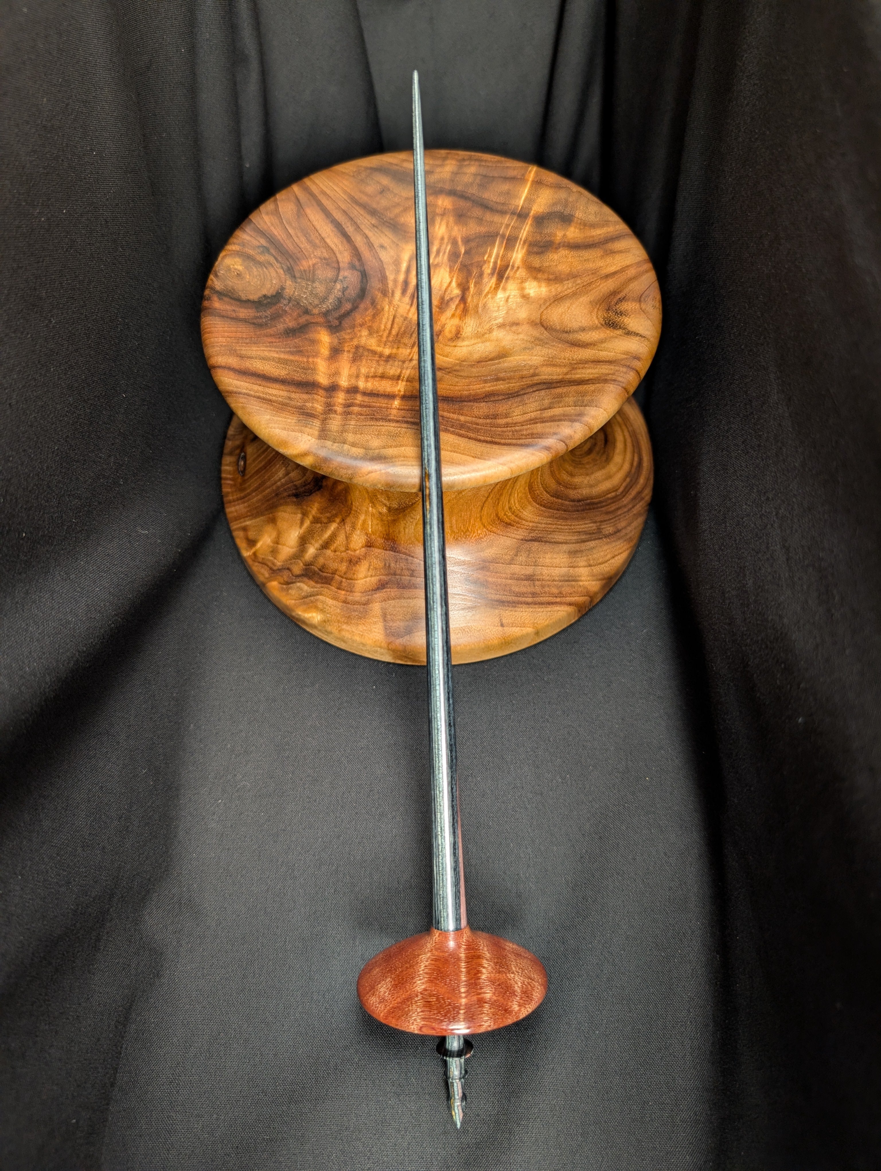 Curly Karimun Tibetan Support Spindle Template