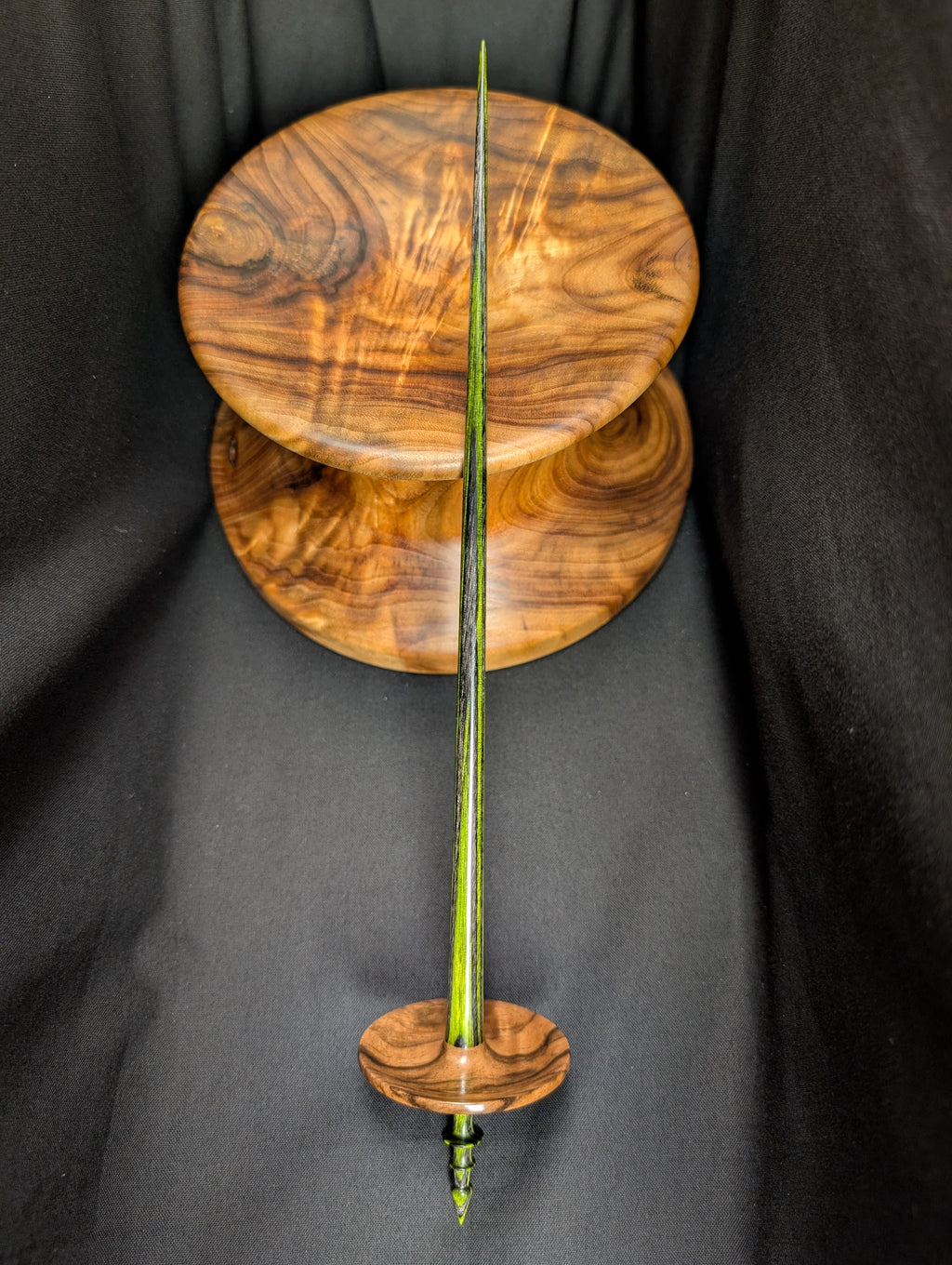Turkish Walnut Tibetan Support Spindle Template