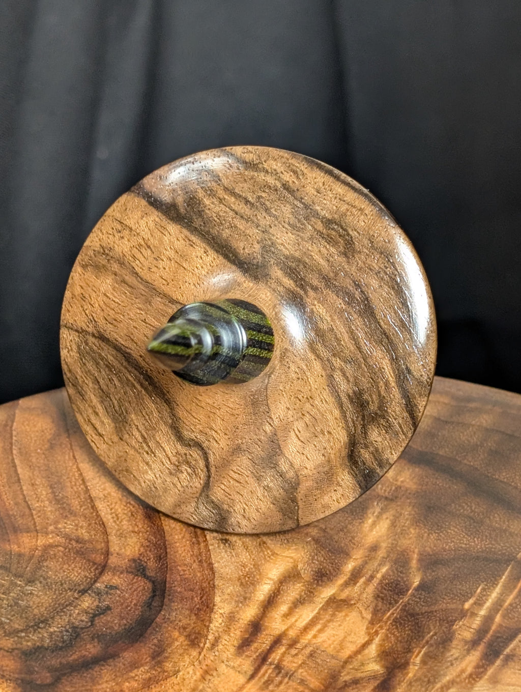 Turkish Walnut Tibetan Support Spindle Template
