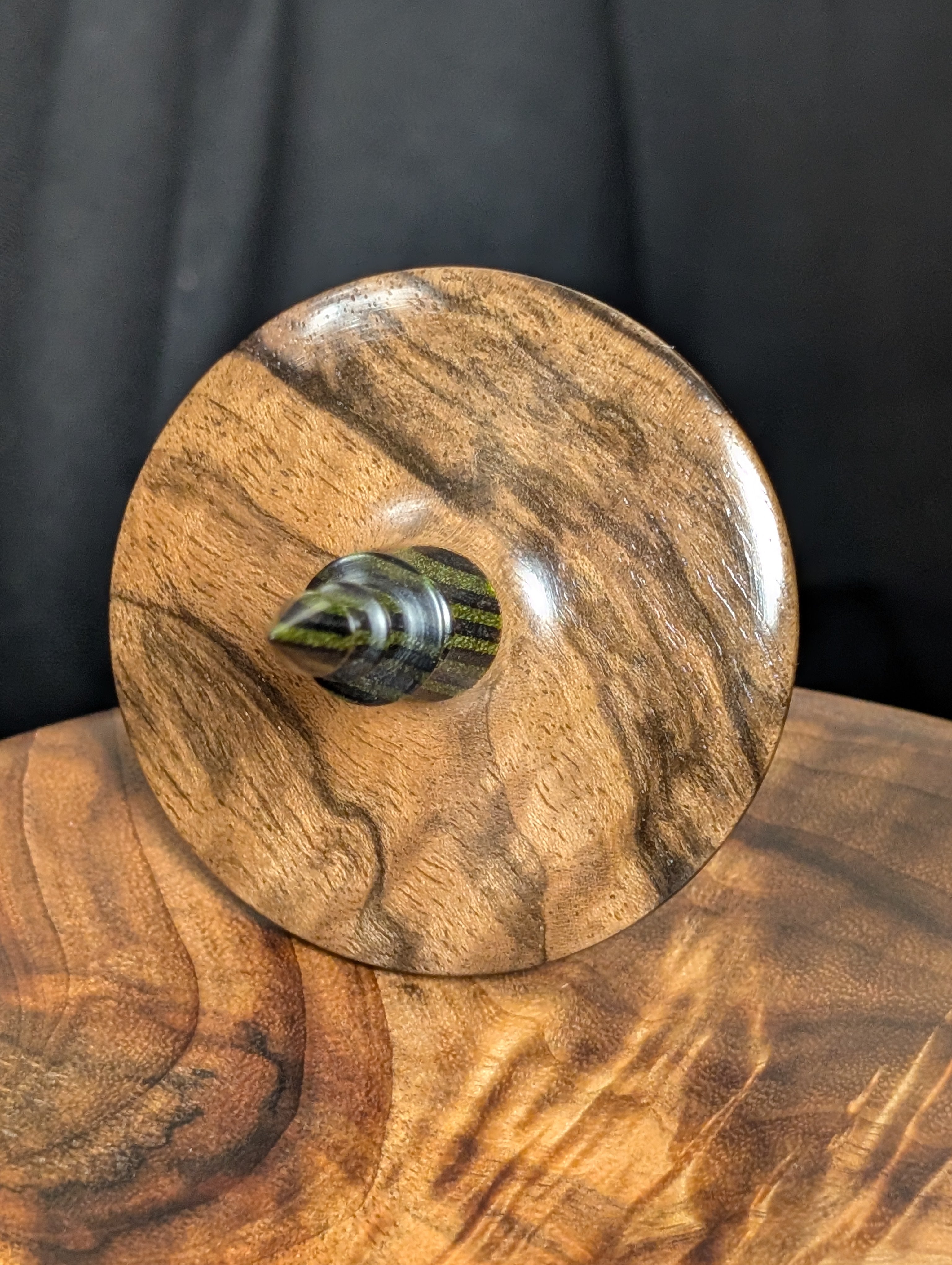 Turkish Walnut Tibetan Support Spindle Template