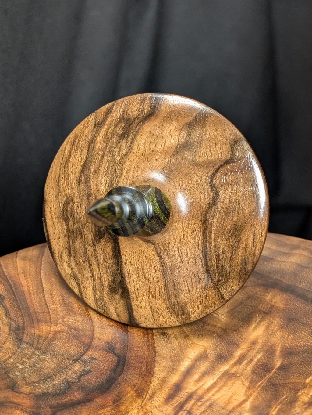 Turkish Walnut Tibetan Support Spindle Template