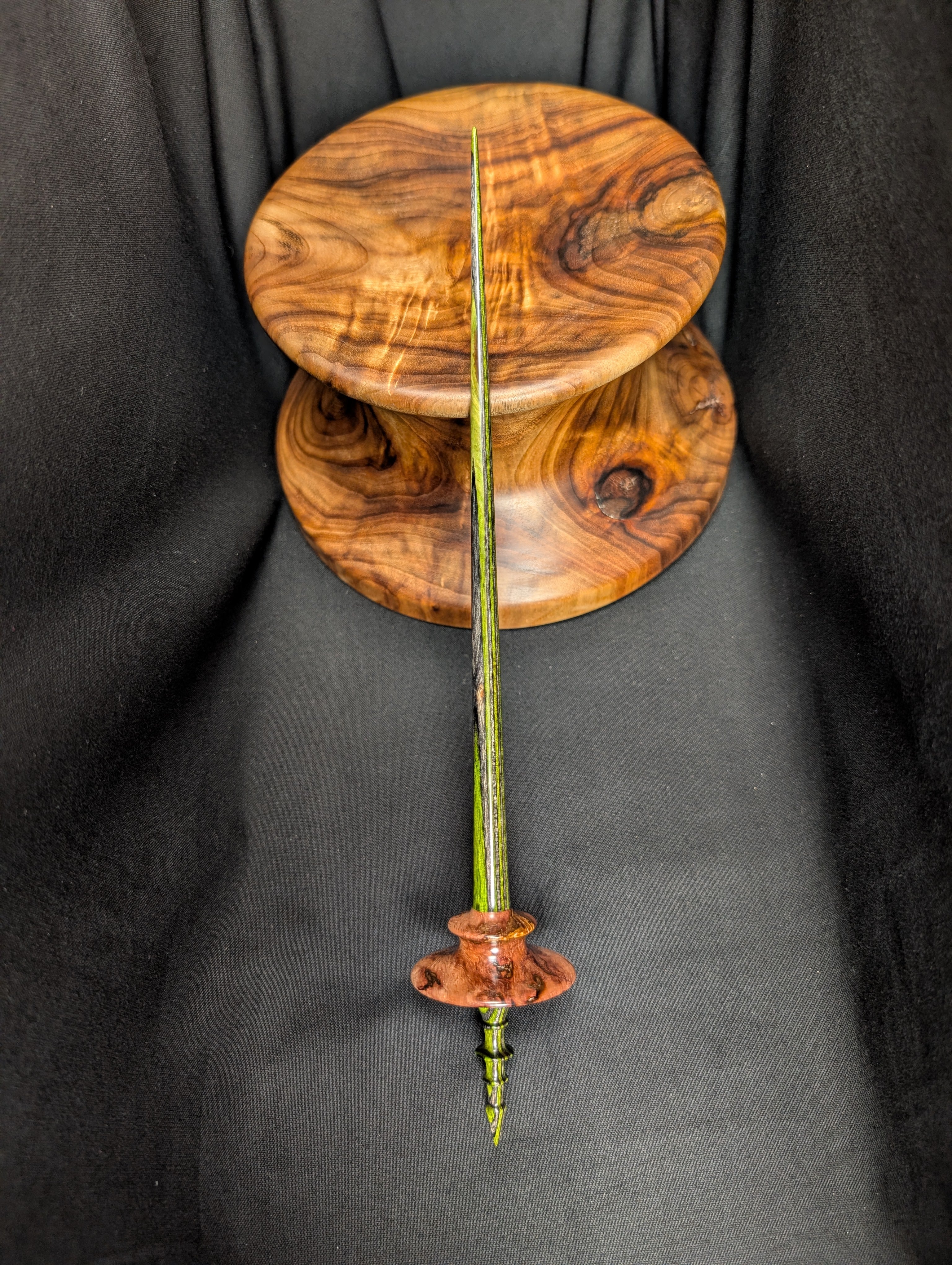 10" Hurricane Milton Oak "Tibeadan" Support Spindle