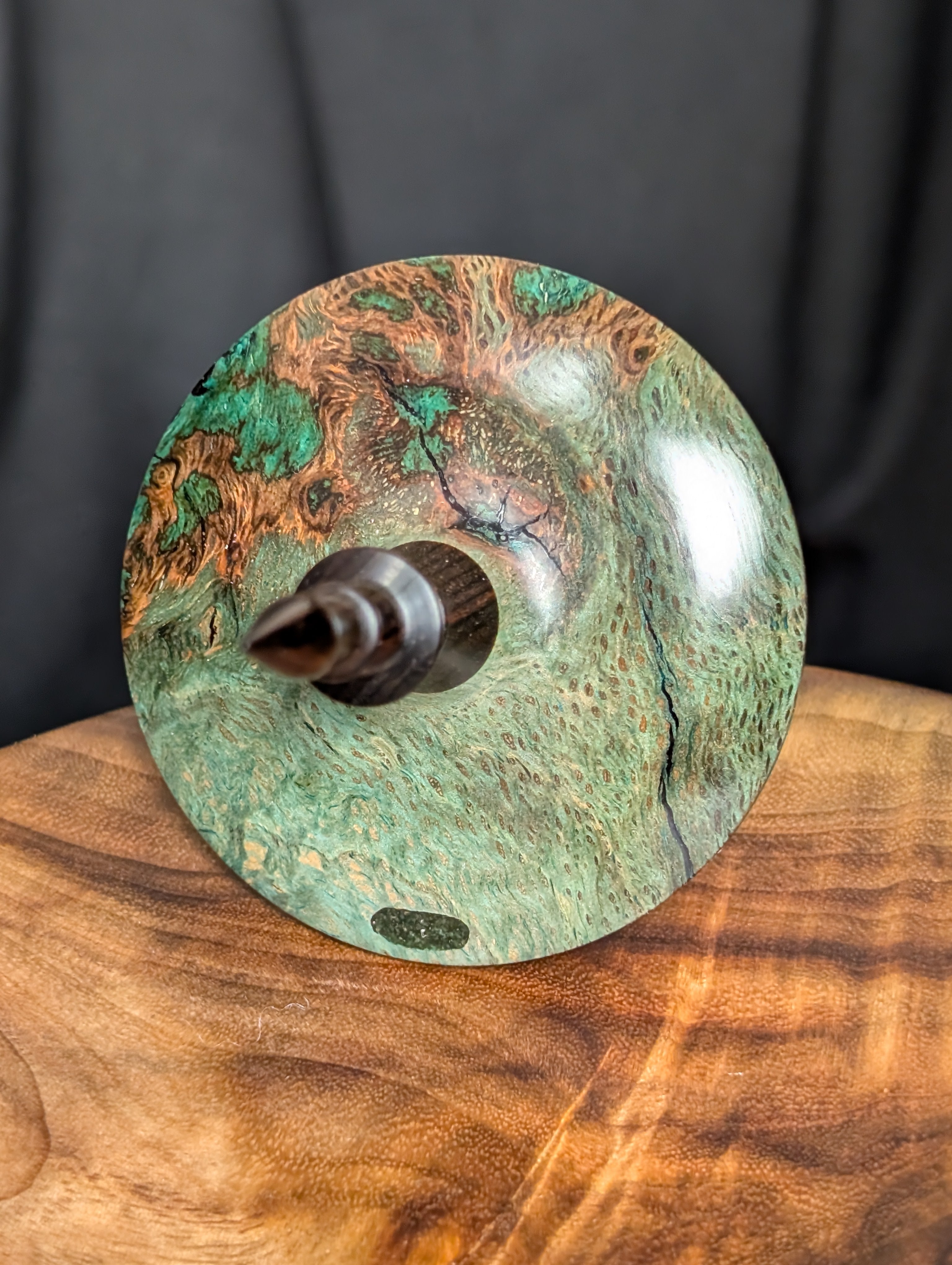 Hurricane Milton Oak Tibetan Support Spindle